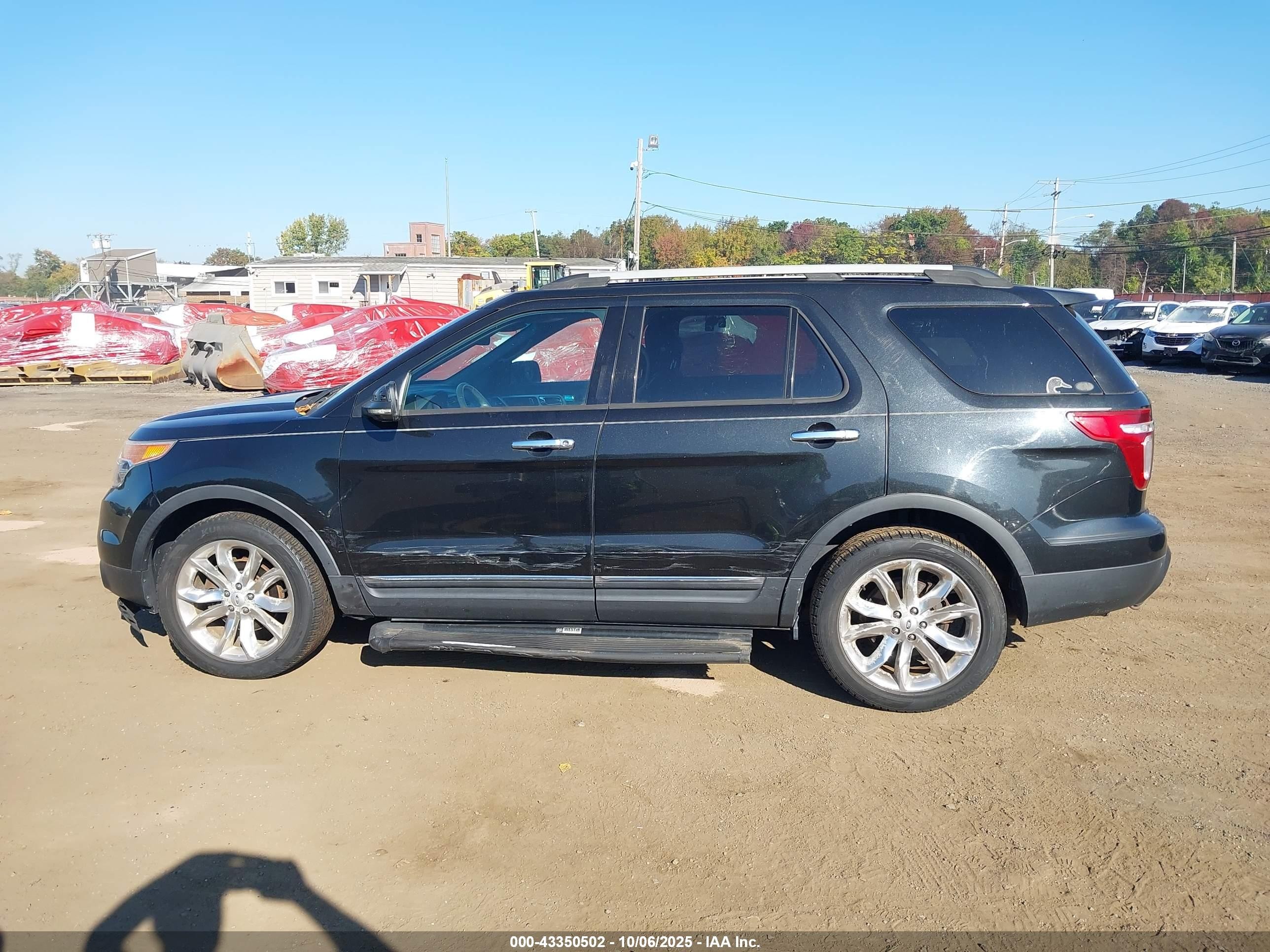 2013 Ford Explorer Xlt Black vin: 1FM5K8D80DGA81931