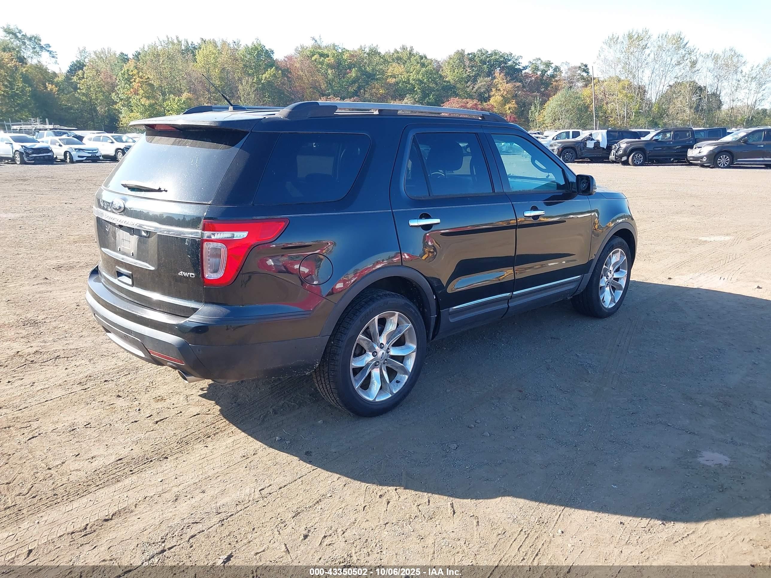 2013 Ford Explorer Xlt Black vin: 1FM5K8D80DGA81931