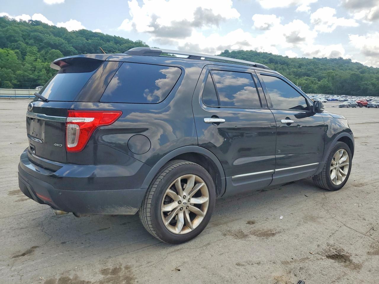 2013 Ford Explorer Xlt Черный vin: 1FM5K8D80DGB42775