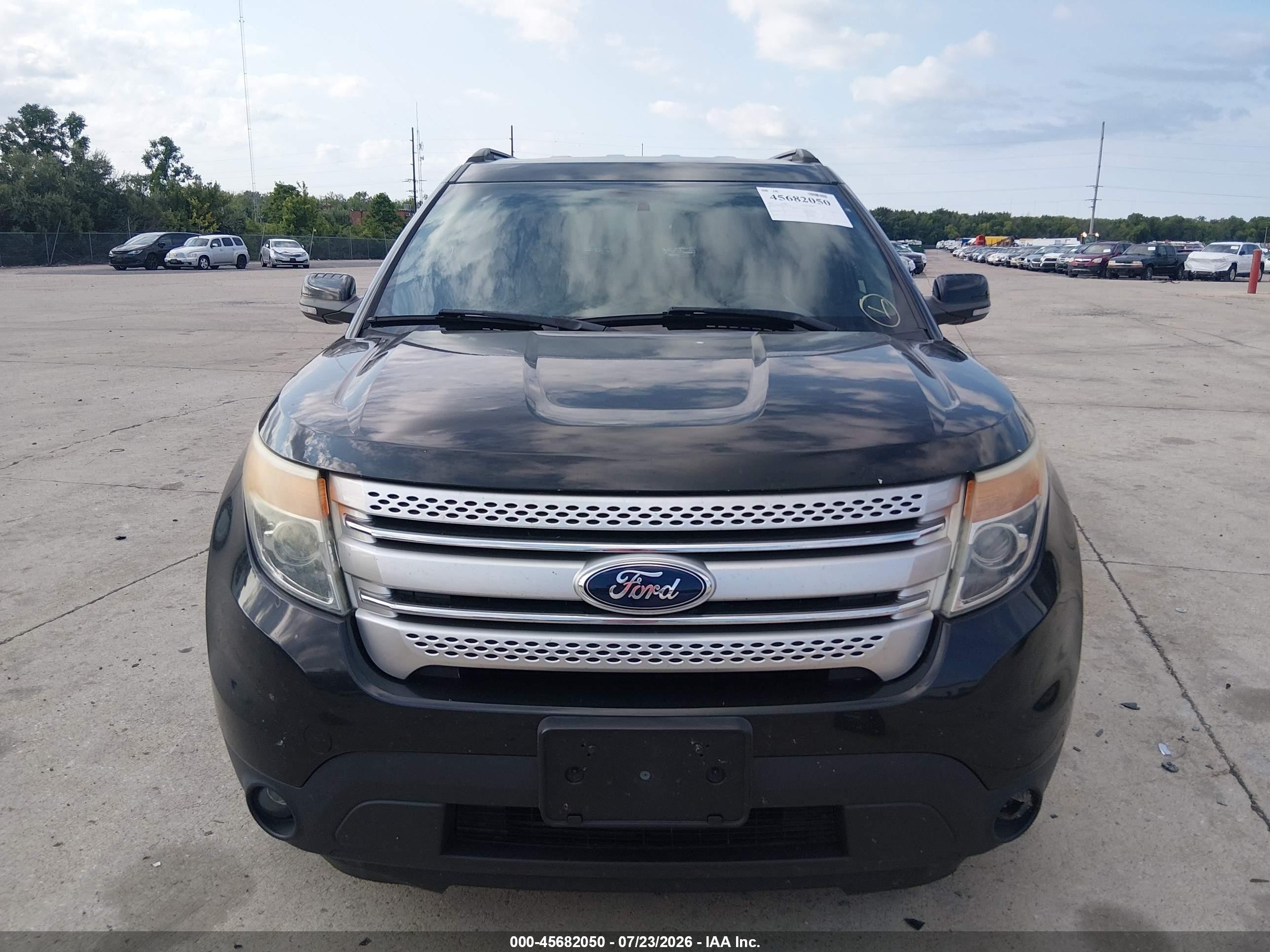2013 Ford Explorer Xlt Black vin: 1FM5K8D80DGB97565