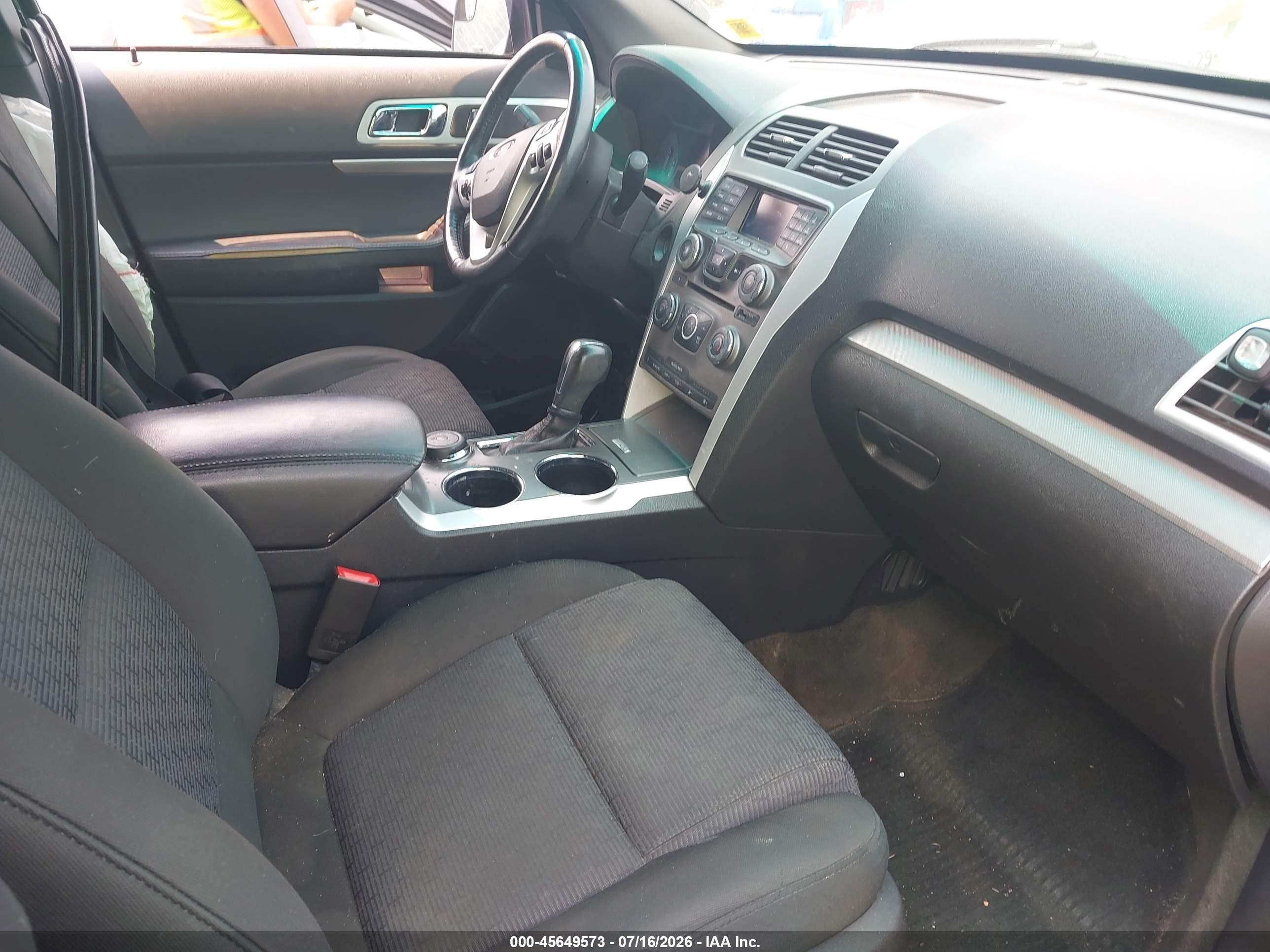 2013 Ford Explorer Xlt Black vin: 1FM5K8D80DGC04031