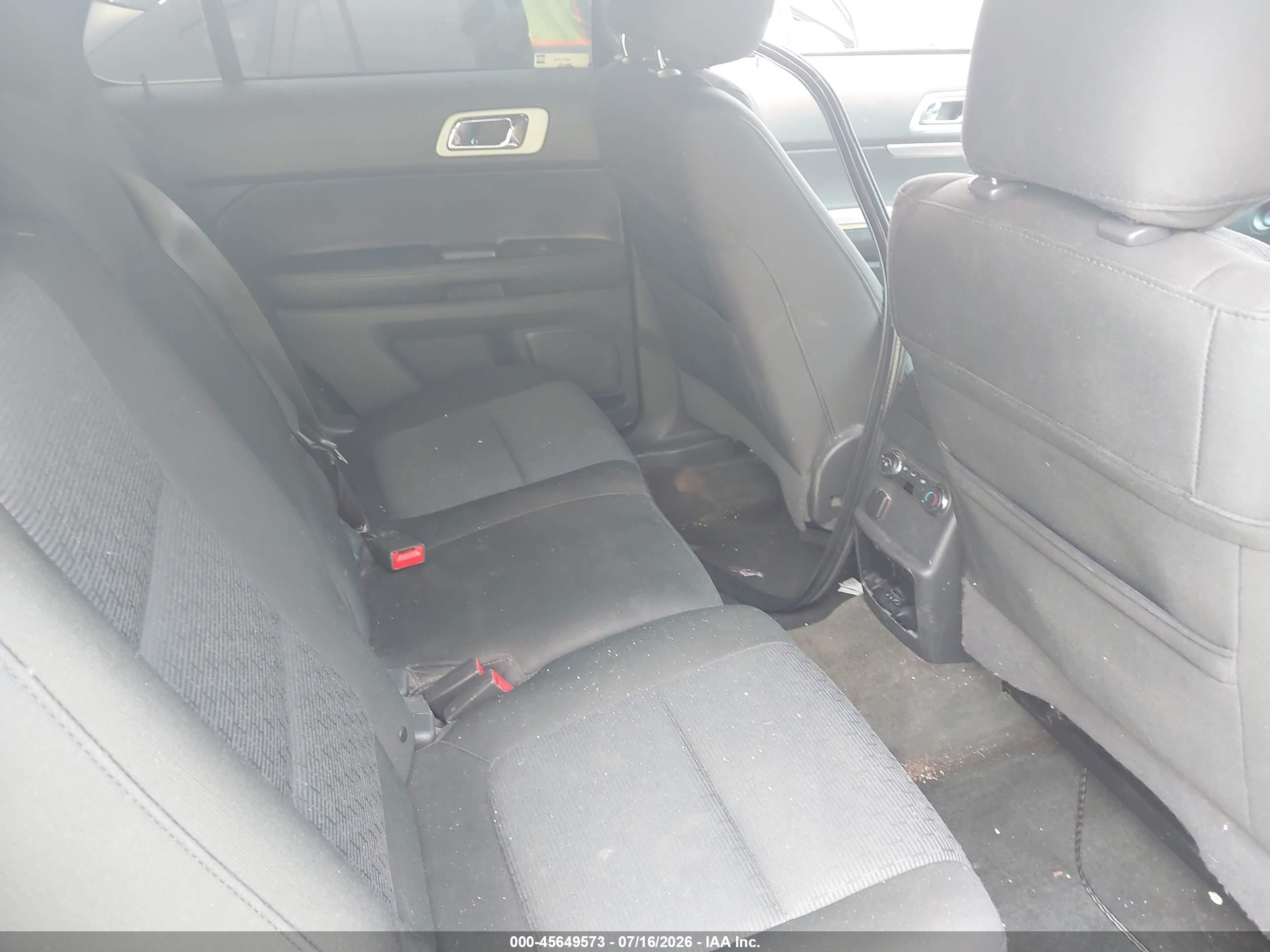 2013 Ford Explorer Xlt Black vin: 1FM5K8D80DGC04031