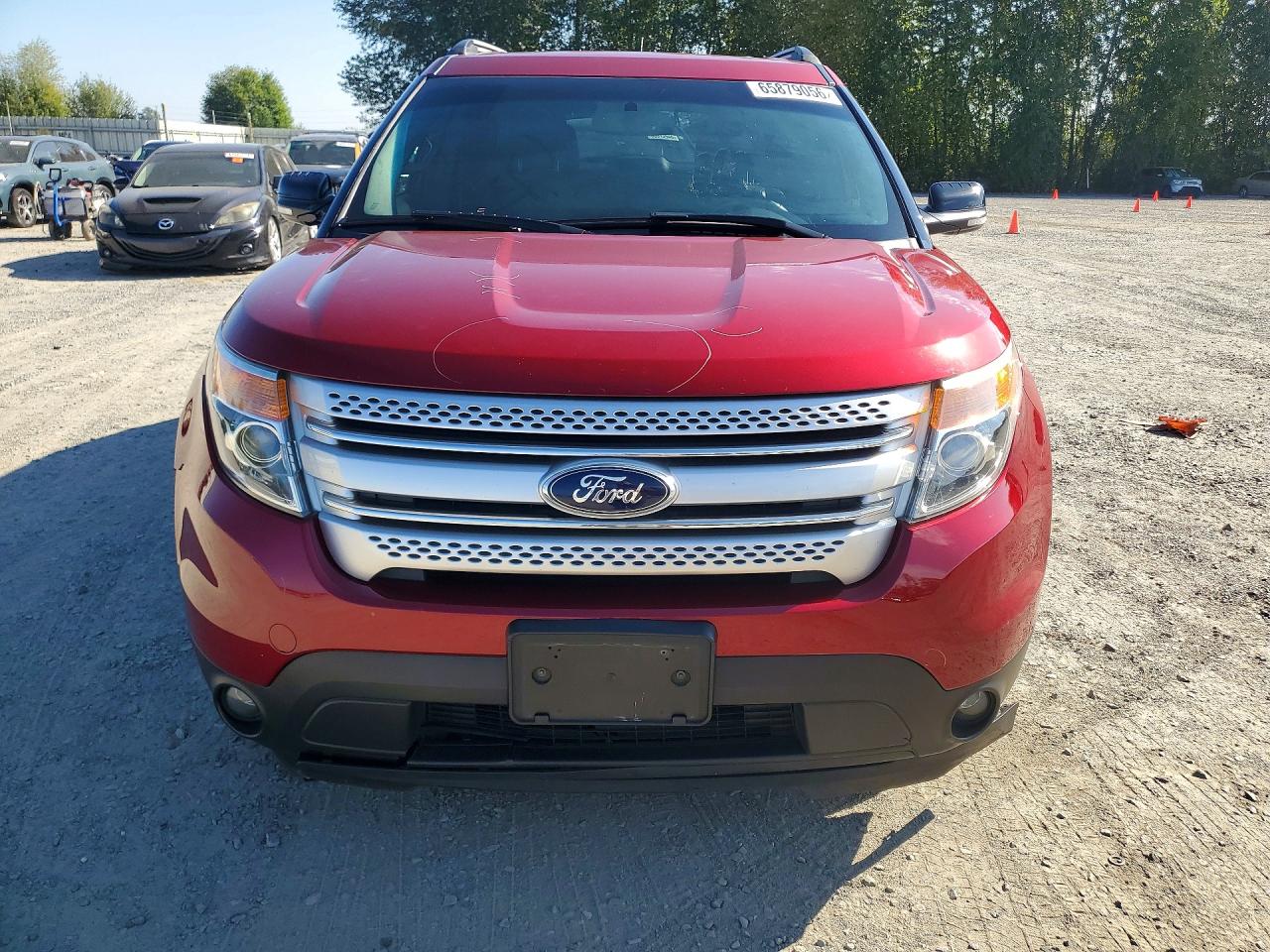 2013 Ford Explorer Xlt Red vin: 1FM5K8D80DGC49552