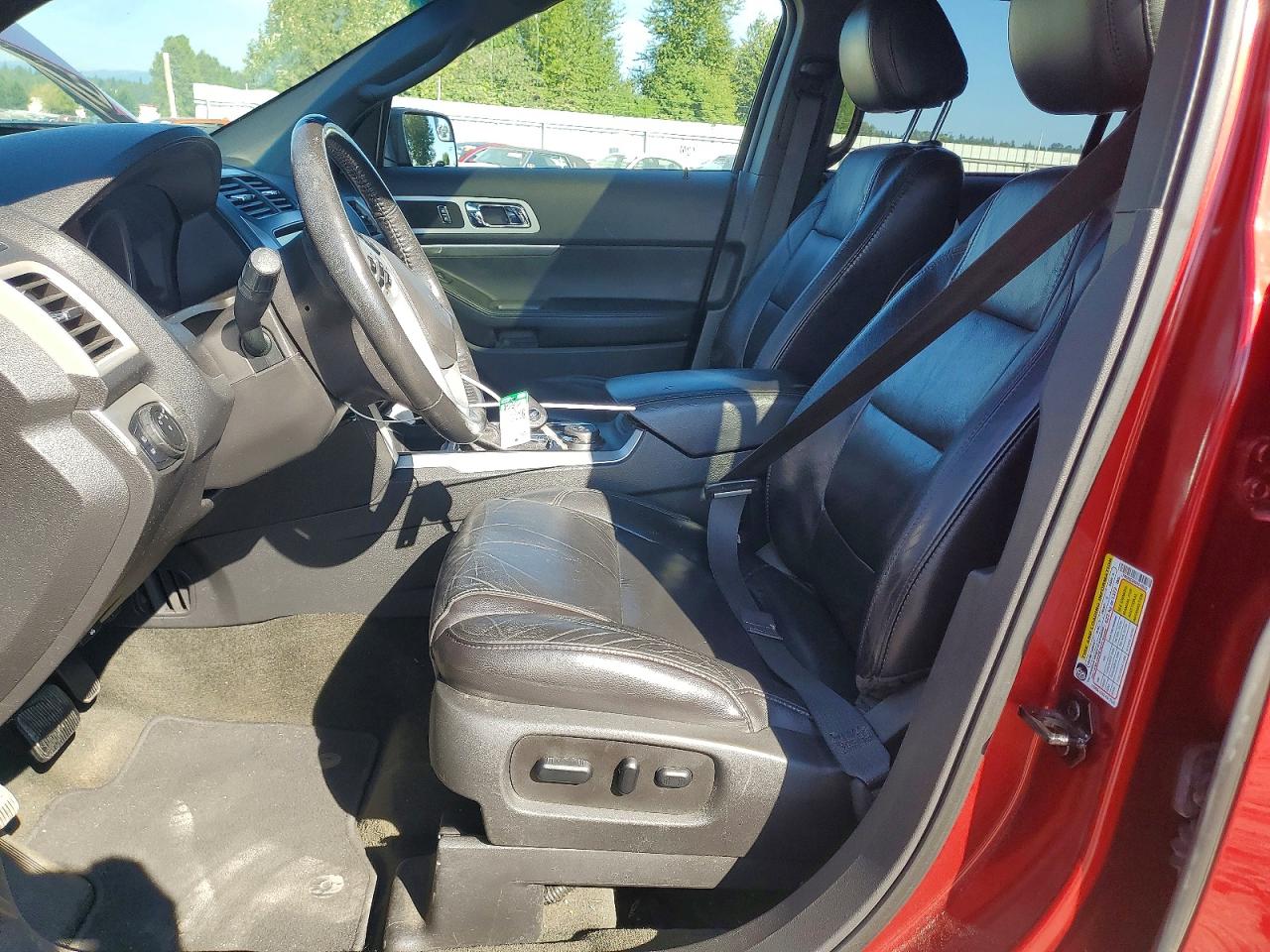 2013 Ford Explorer Xlt Red vin: 1FM5K8D80DGC49552