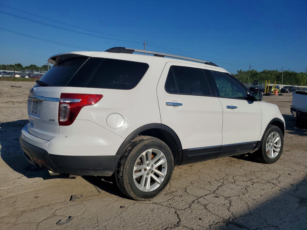 2013 Ford Explorer Xlt Белый vin: 1FM5K8D80DGC56081
