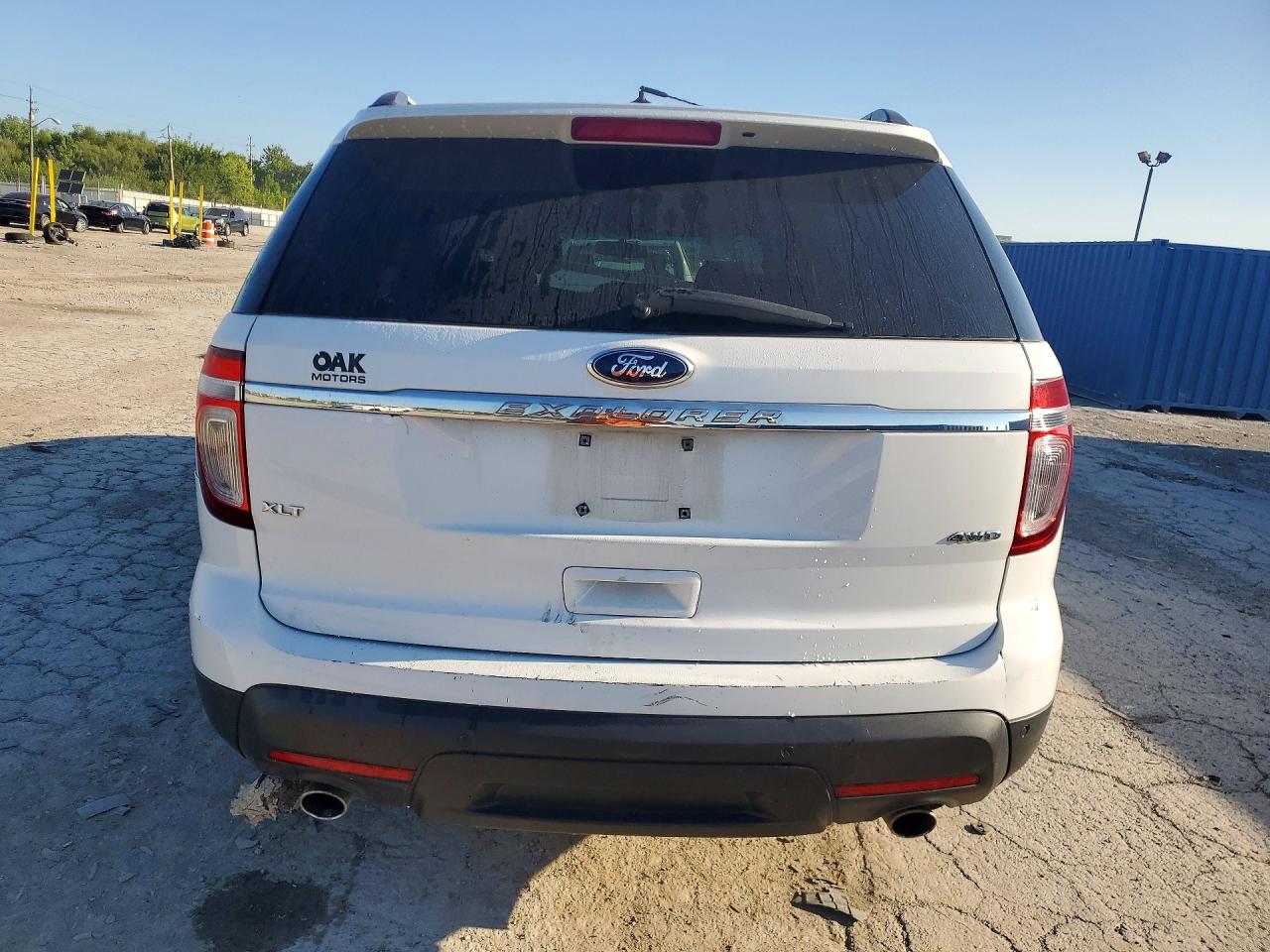 2013 Ford Explorer Xlt Белый vin: 1FM5K8D80DGC56081