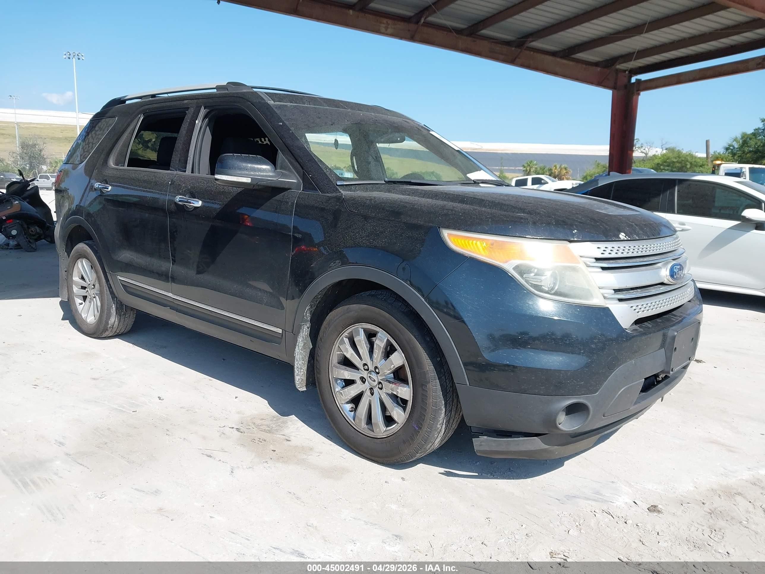 2014 Ford Explorer Xlt Black vin: 1FM5K8D80EGA02355