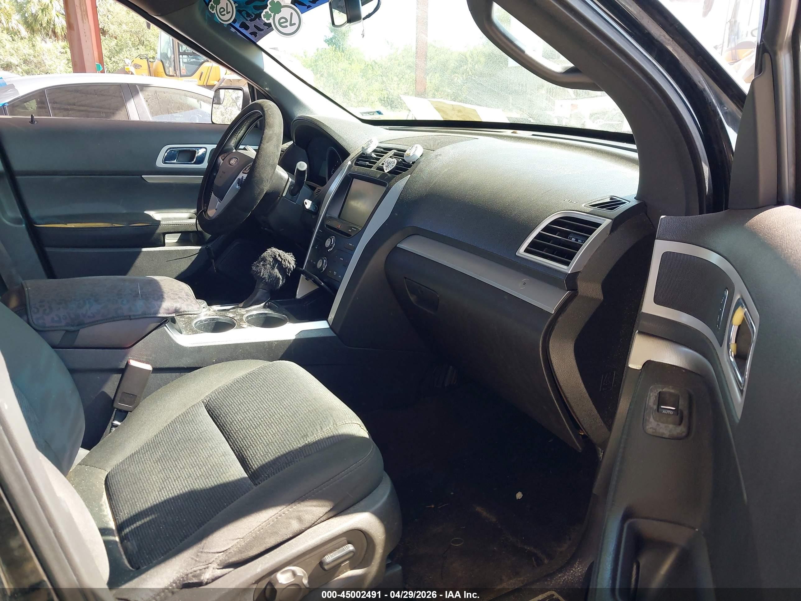 2014 Ford Explorer Xlt Black vin: 1FM5K8D80EGA02355