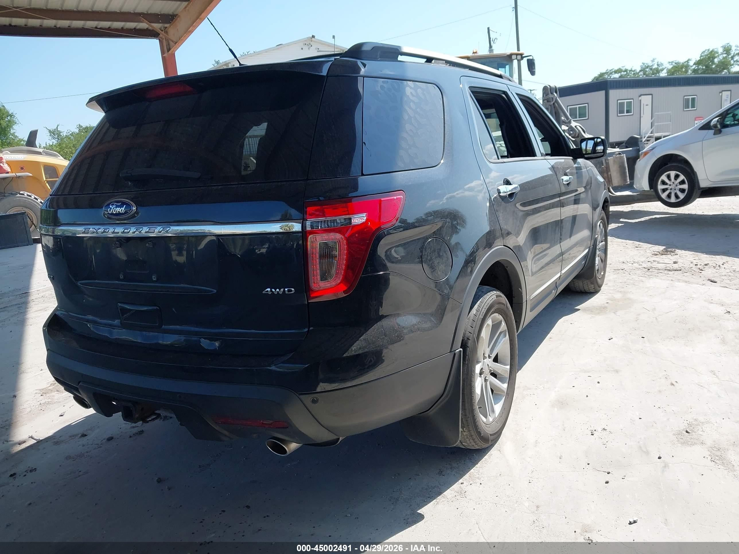 2014 Ford Explorer Xlt Black vin: 1FM5K8D80EGA02355