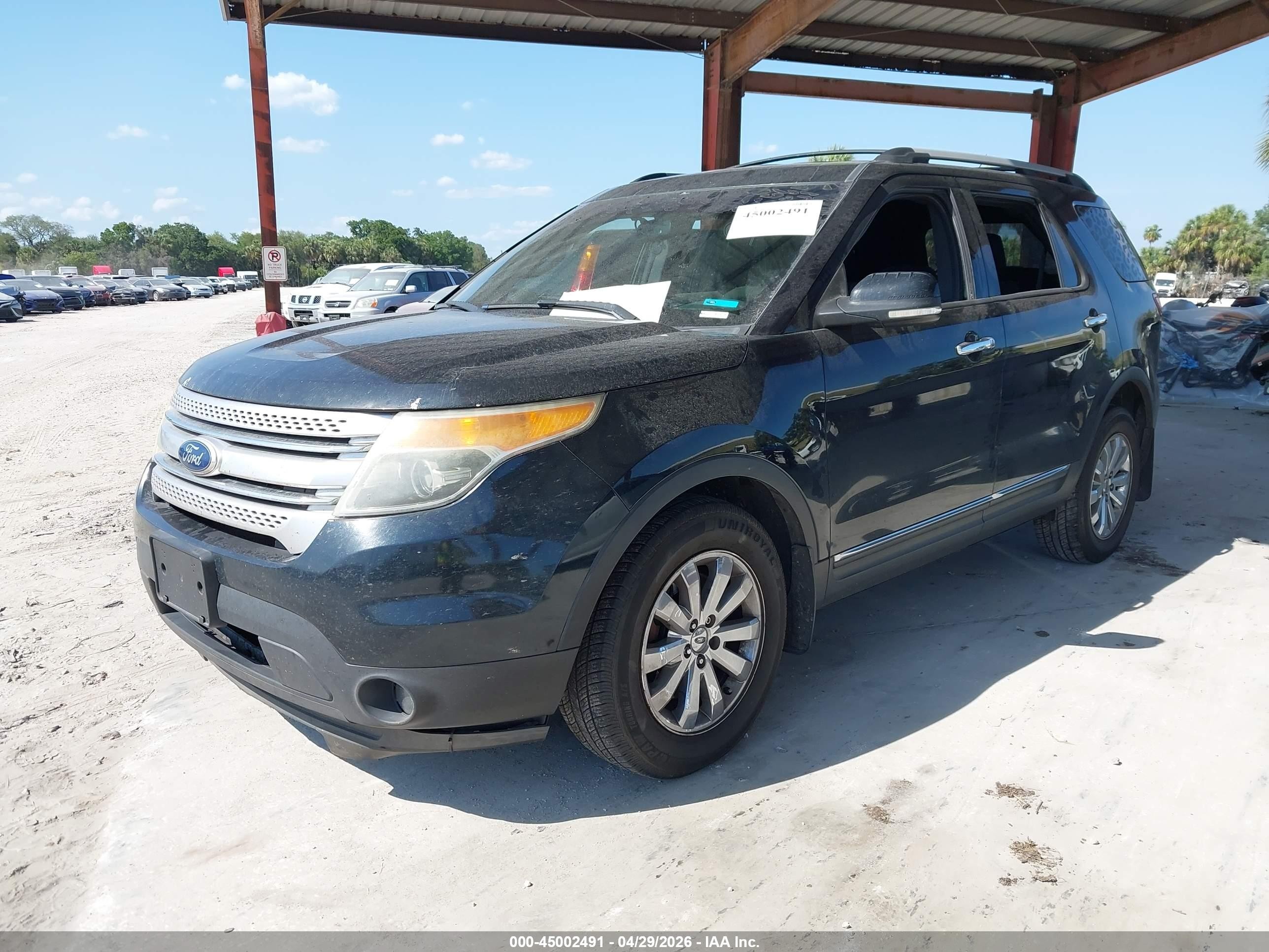 2014 Ford Explorer Xlt Black vin: 1FM5K8D80EGA02355