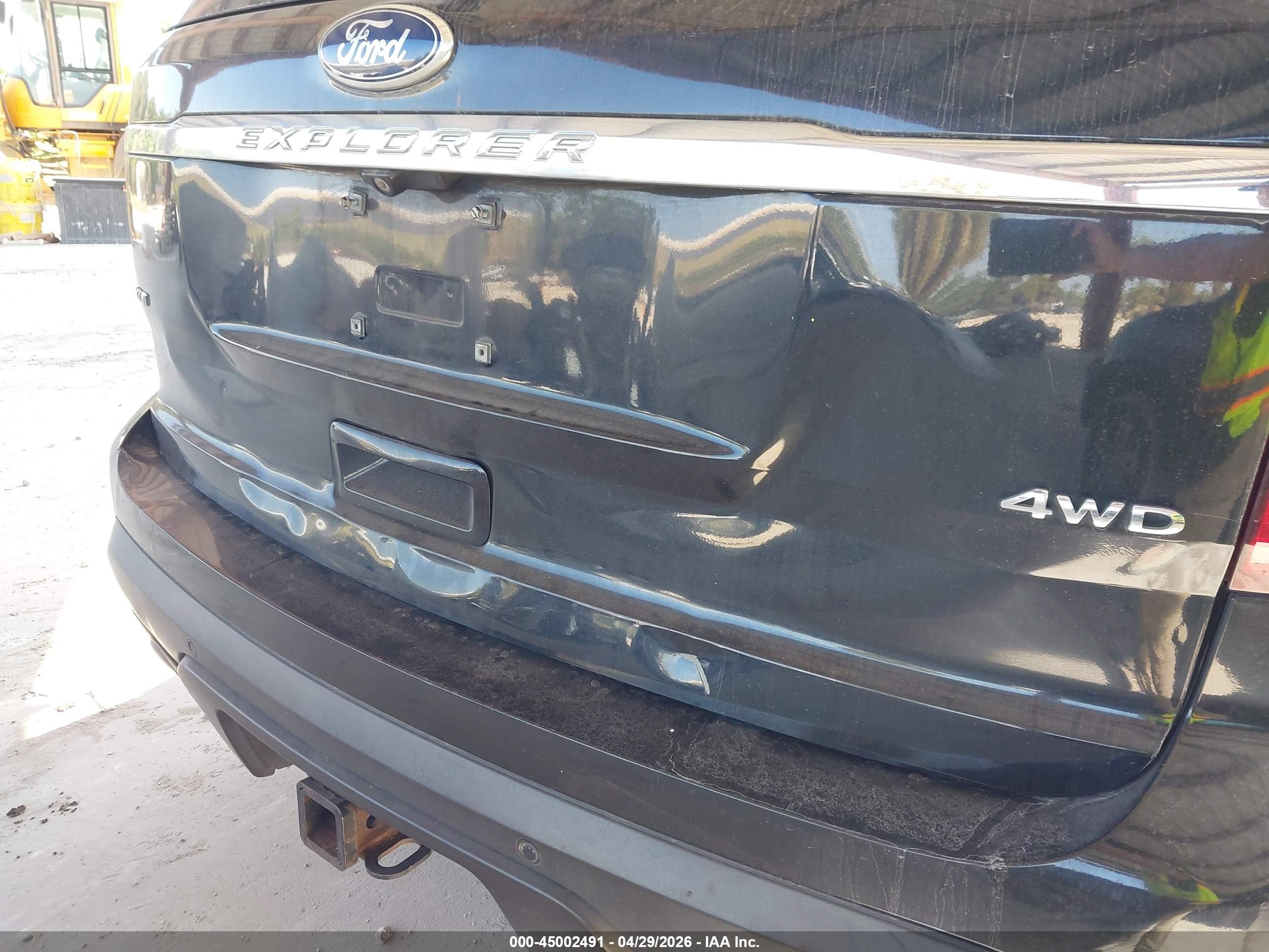 2014 Ford Explorer Xlt Black vin: 1FM5K8D80EGA02355