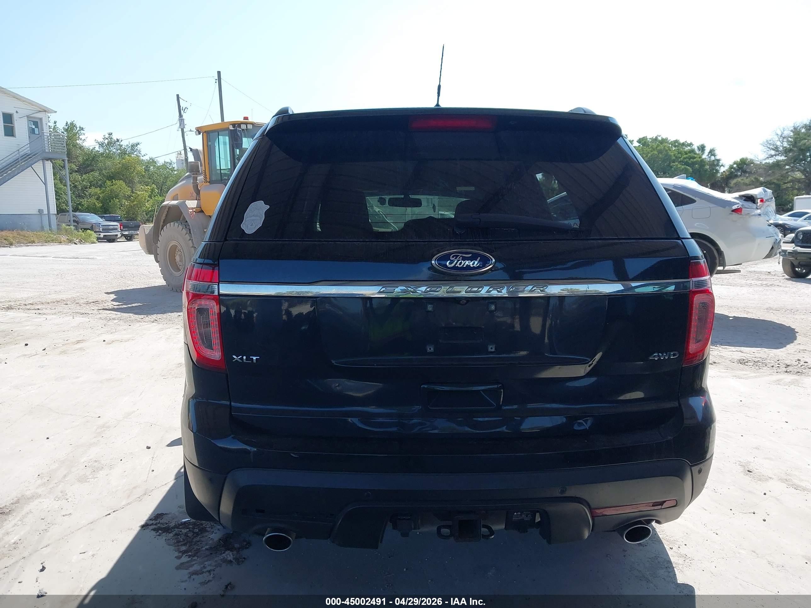 2014 Ford Explorer Xlt Black vin: 1FM5K8D80EGA02355