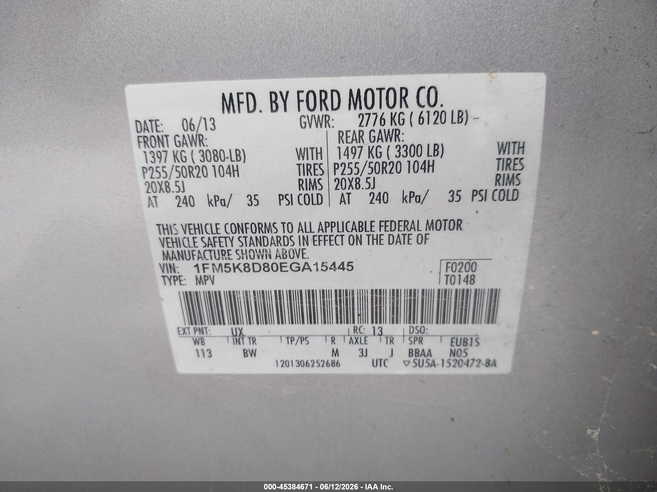 2014 Ford Explorer Xlt Silver vin: 1FM5K8D80EGA15445