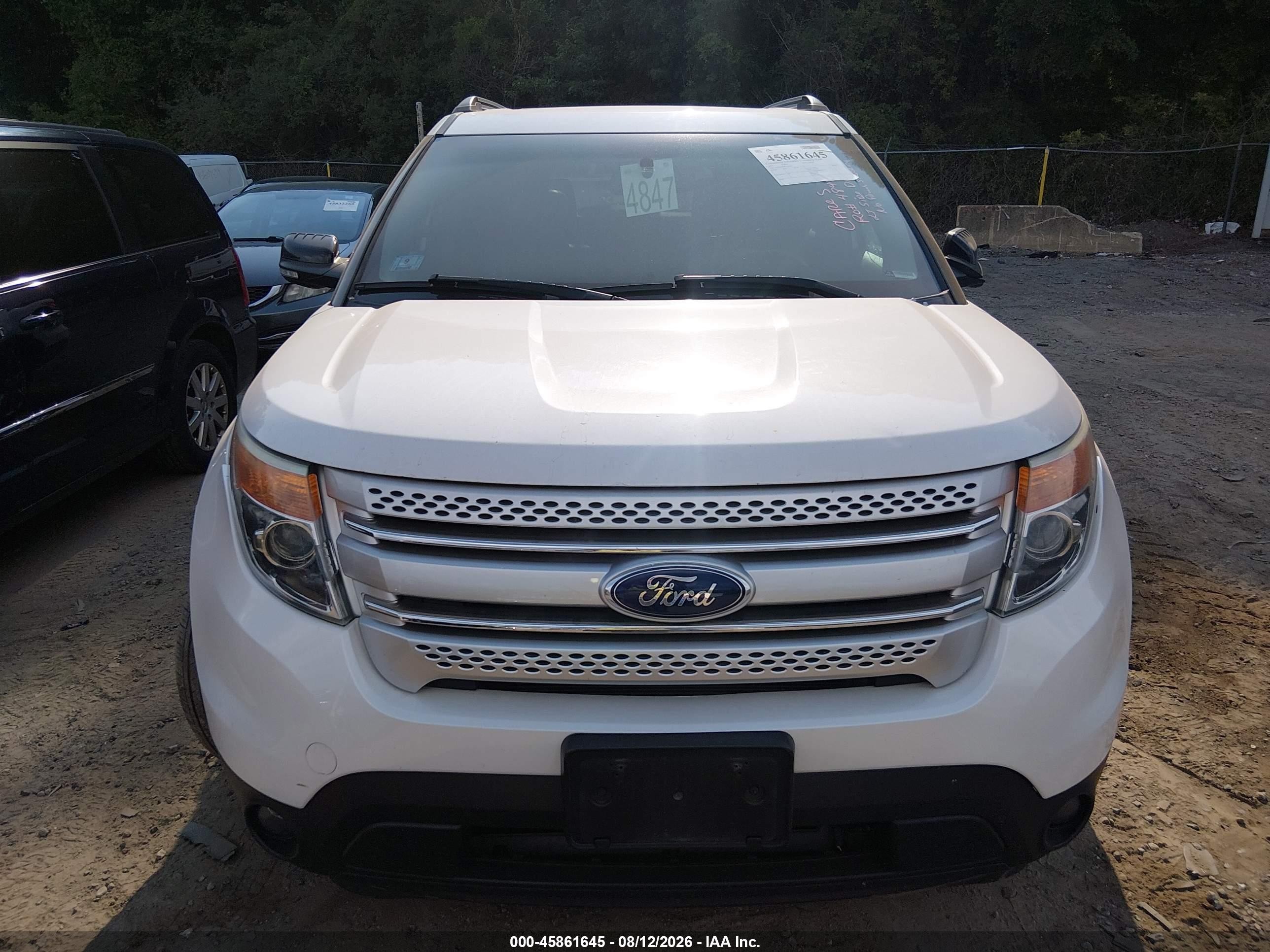 2014 Ford Explorer Xlt Белый vin: 1FM5K8D80EGA25666