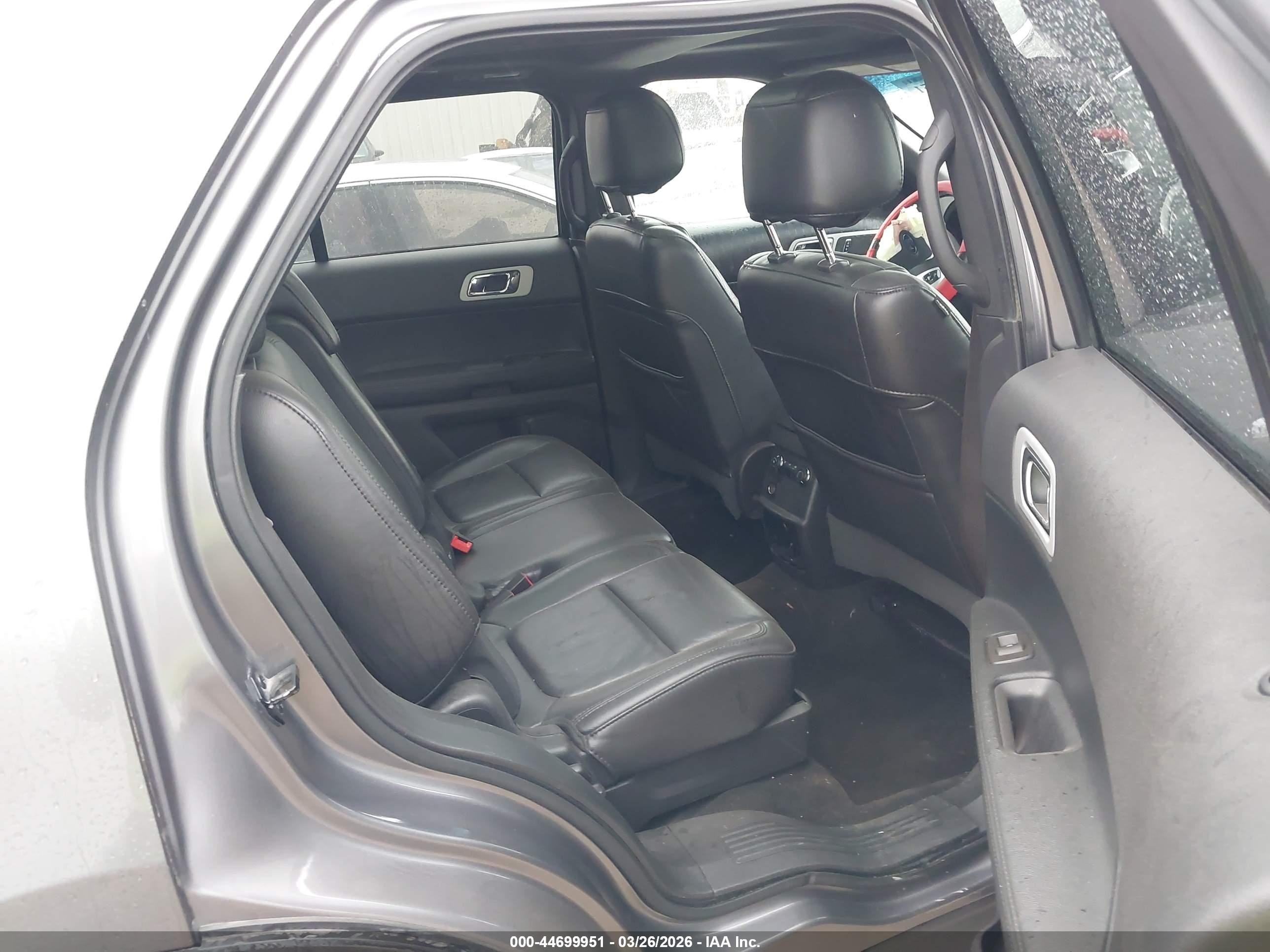 2014 Ford Explorer Xlt Gray vin: 1FM5K8D80EGA72373