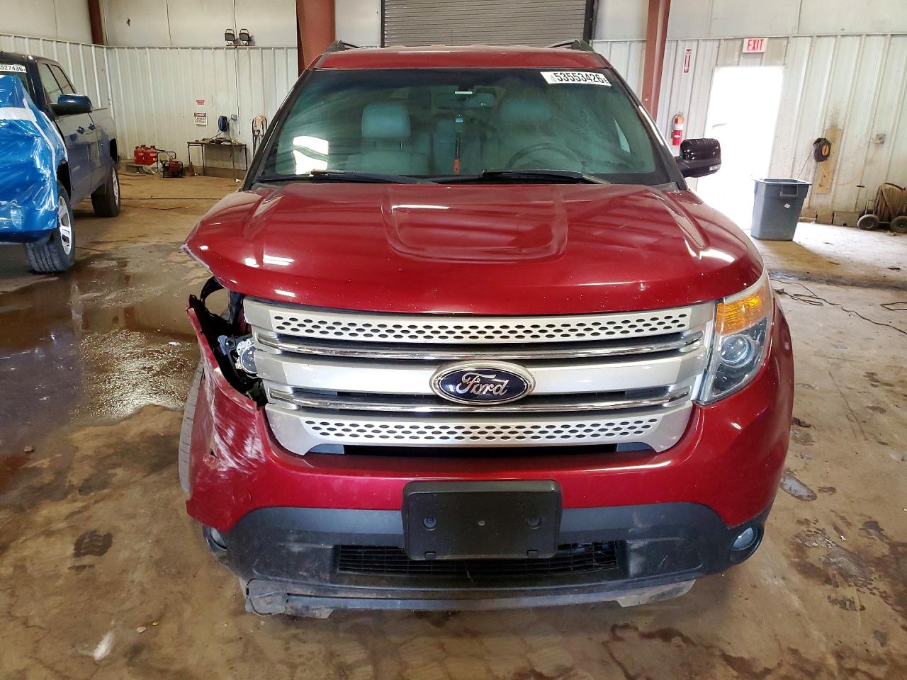 2014 Ford Explorer Xlt Maroon vin: 1FM5K8D80EGA88167