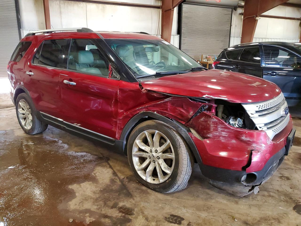 2014 Ford Explorer Xlt Maroon vin: 1FM5K8D80EGA88167