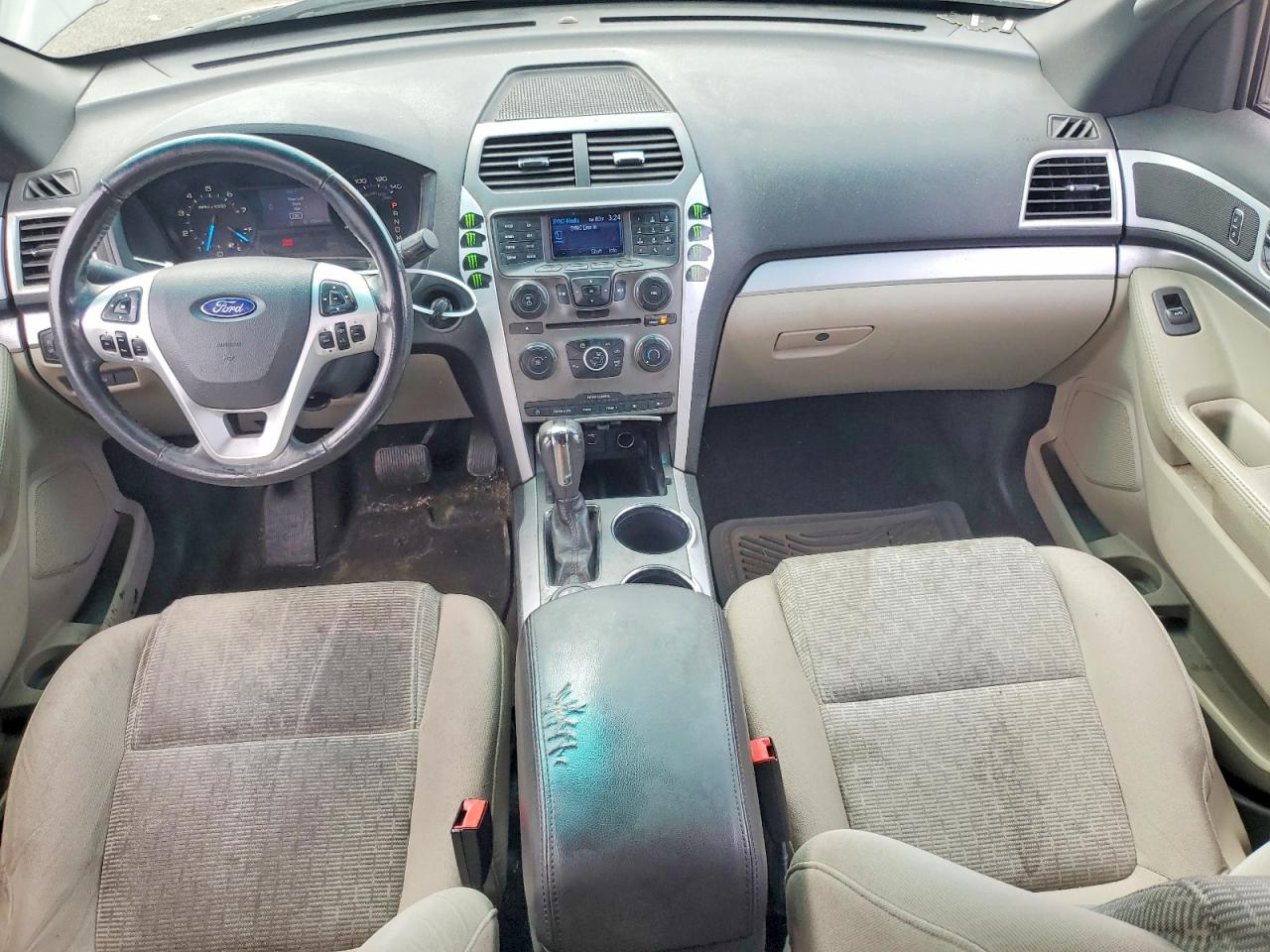 2014 Ford Explorer Xlt Серый vin: 1FM5K8D80EGA91392