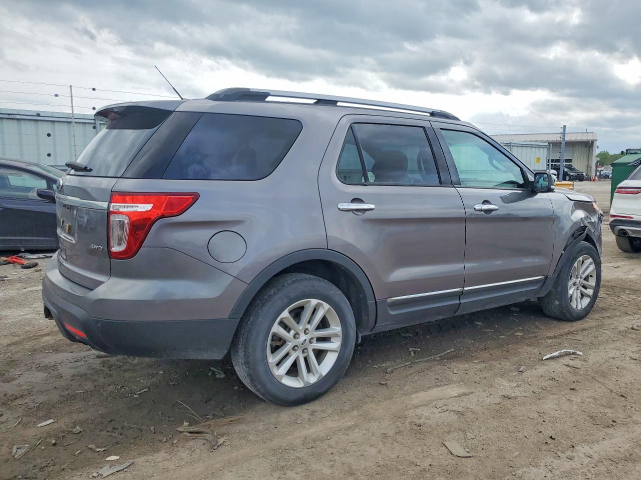 2014 Ford Explorer Xlt Серый vin: 1FM5K8D80EGA91392
