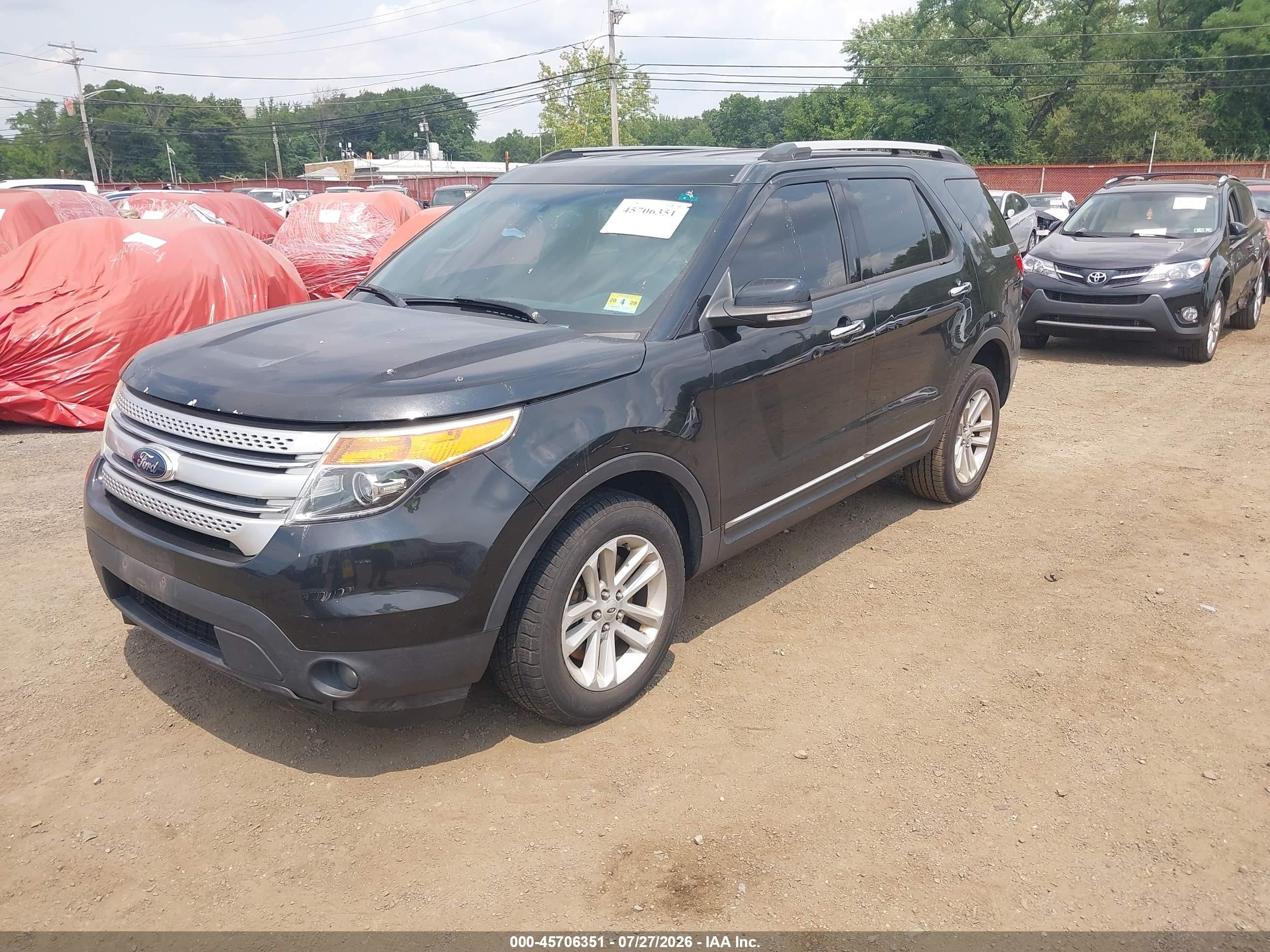 2014 Ford Explorer Xlt Black vin: 1FM5K8D80EGA95359