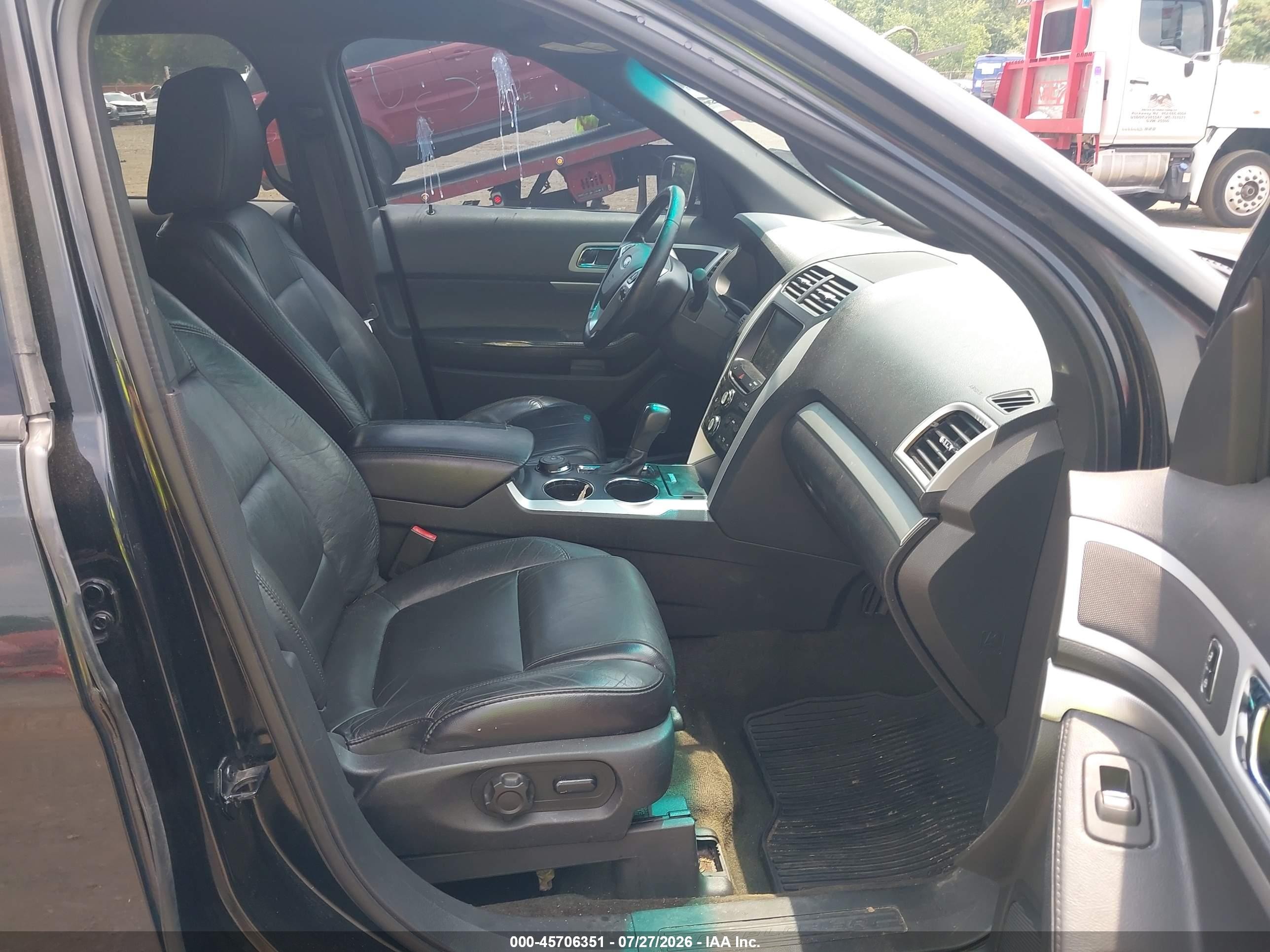 2014 Ford Explorer Xlt Black vin: 1FM5K8D80EGA95359