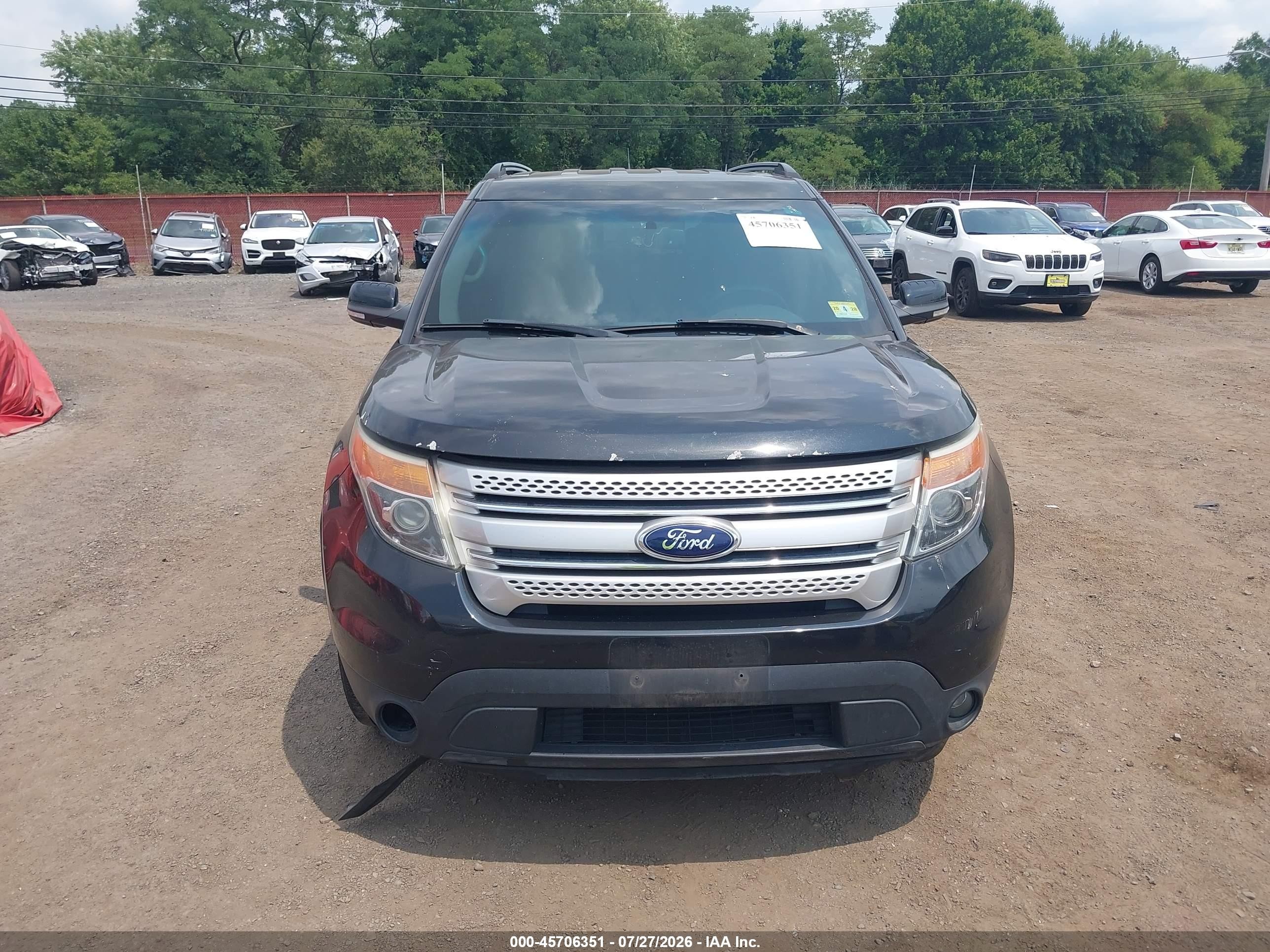 2014 Ford Explorer Xlt Black vin: 1FM5K8D80EGA95359