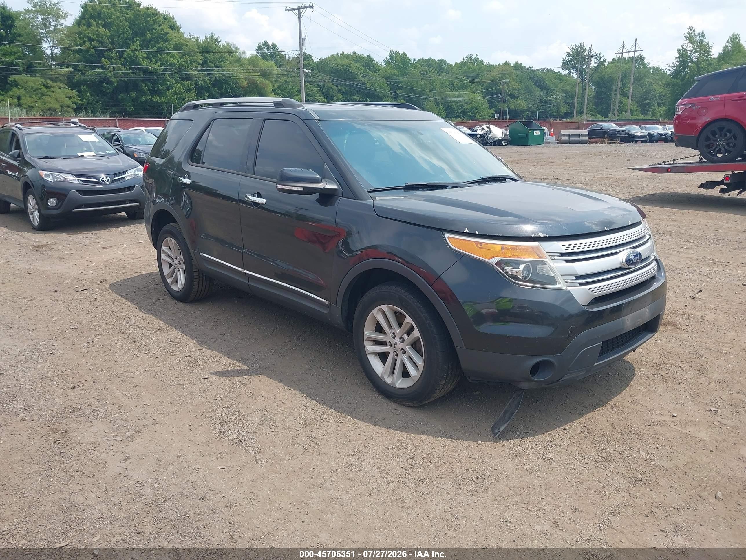 2014 Ford Explorer Xlt Черный vin: 1FM5K8D80EGA95359