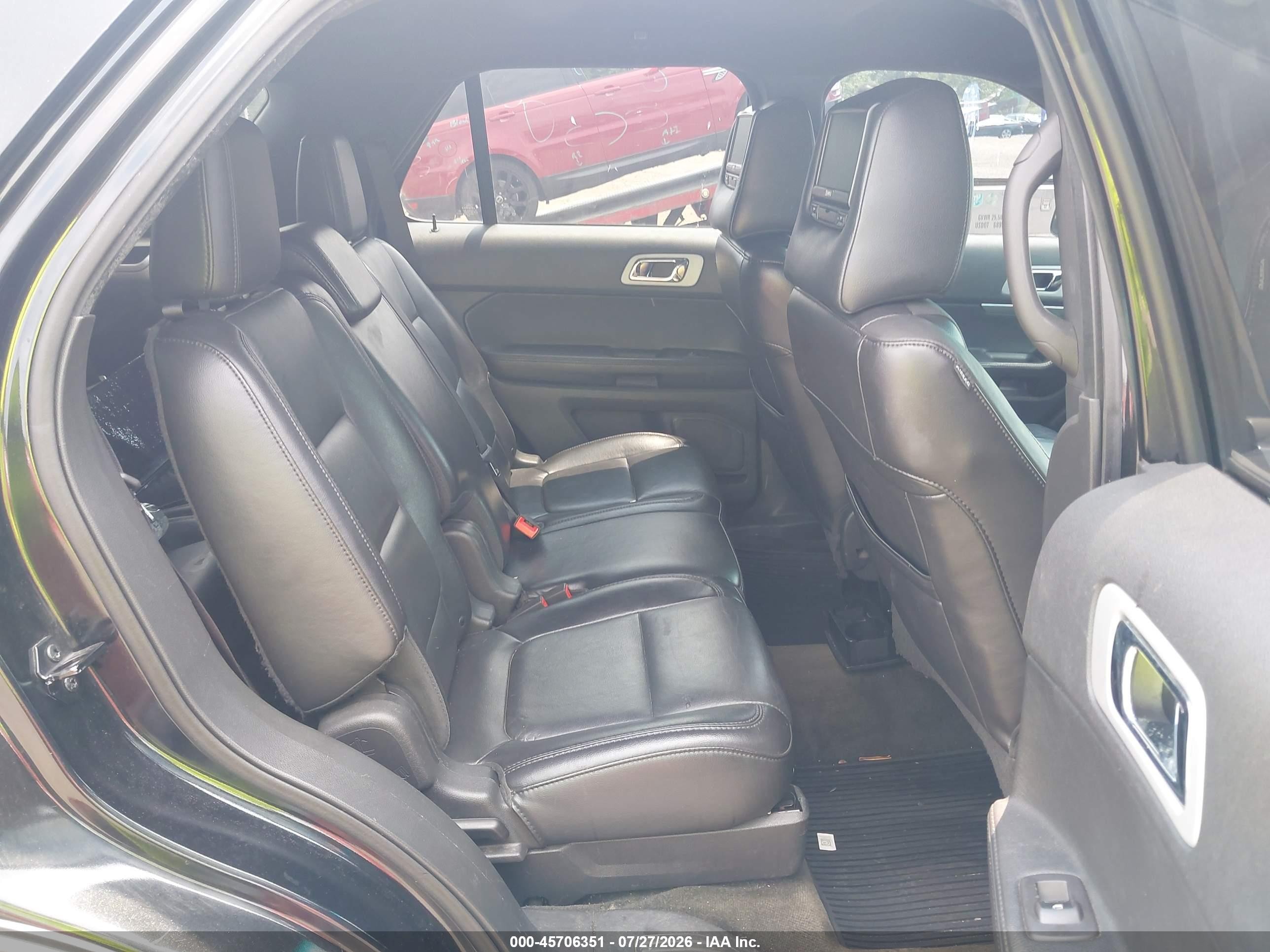2014 Ford Explorer Xlt Black vin: 1FM5K8D80EGA95359