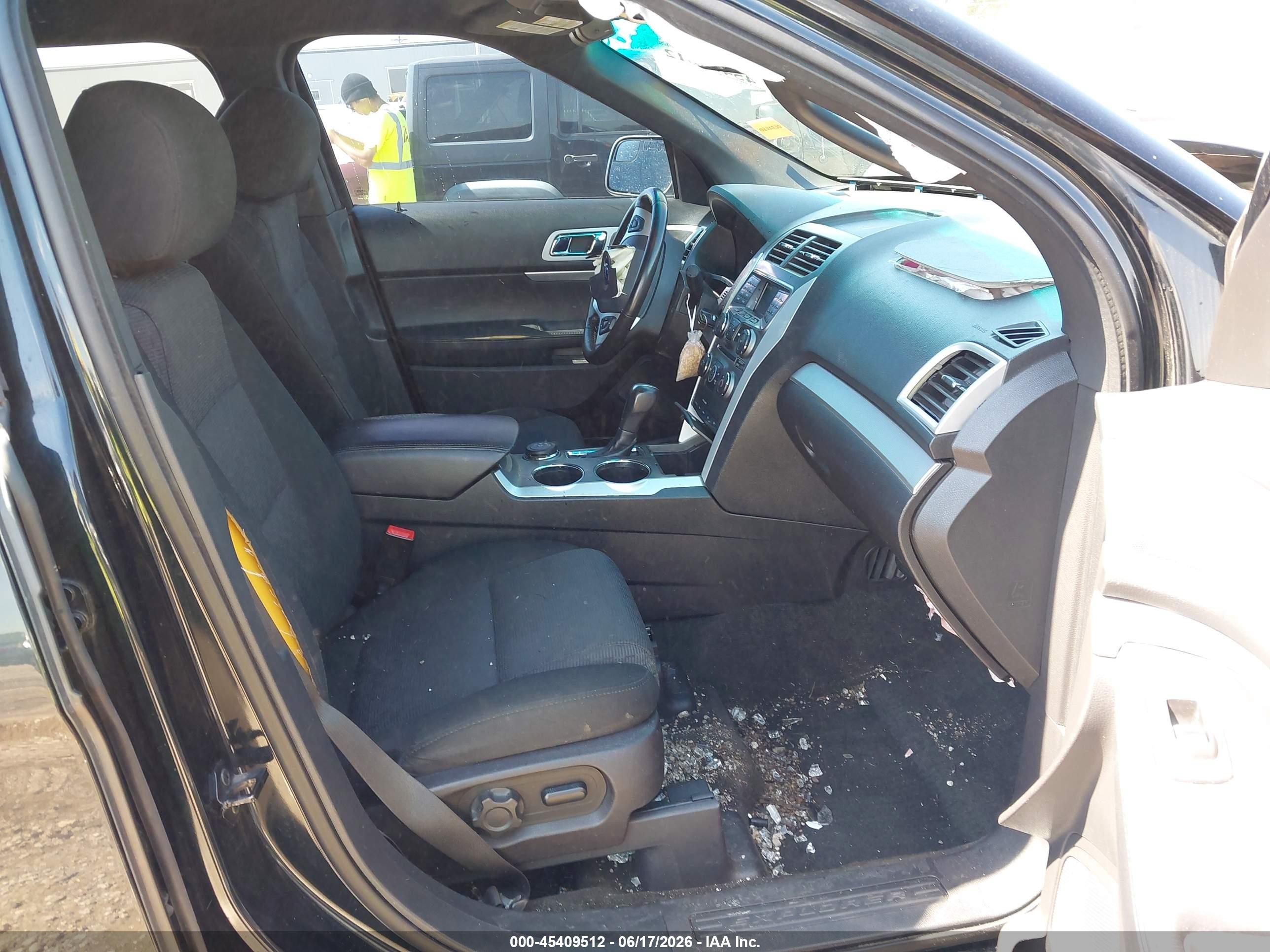 2014 Ford Explorer Xlt Black vin: 1FM5K8D80EGB61313