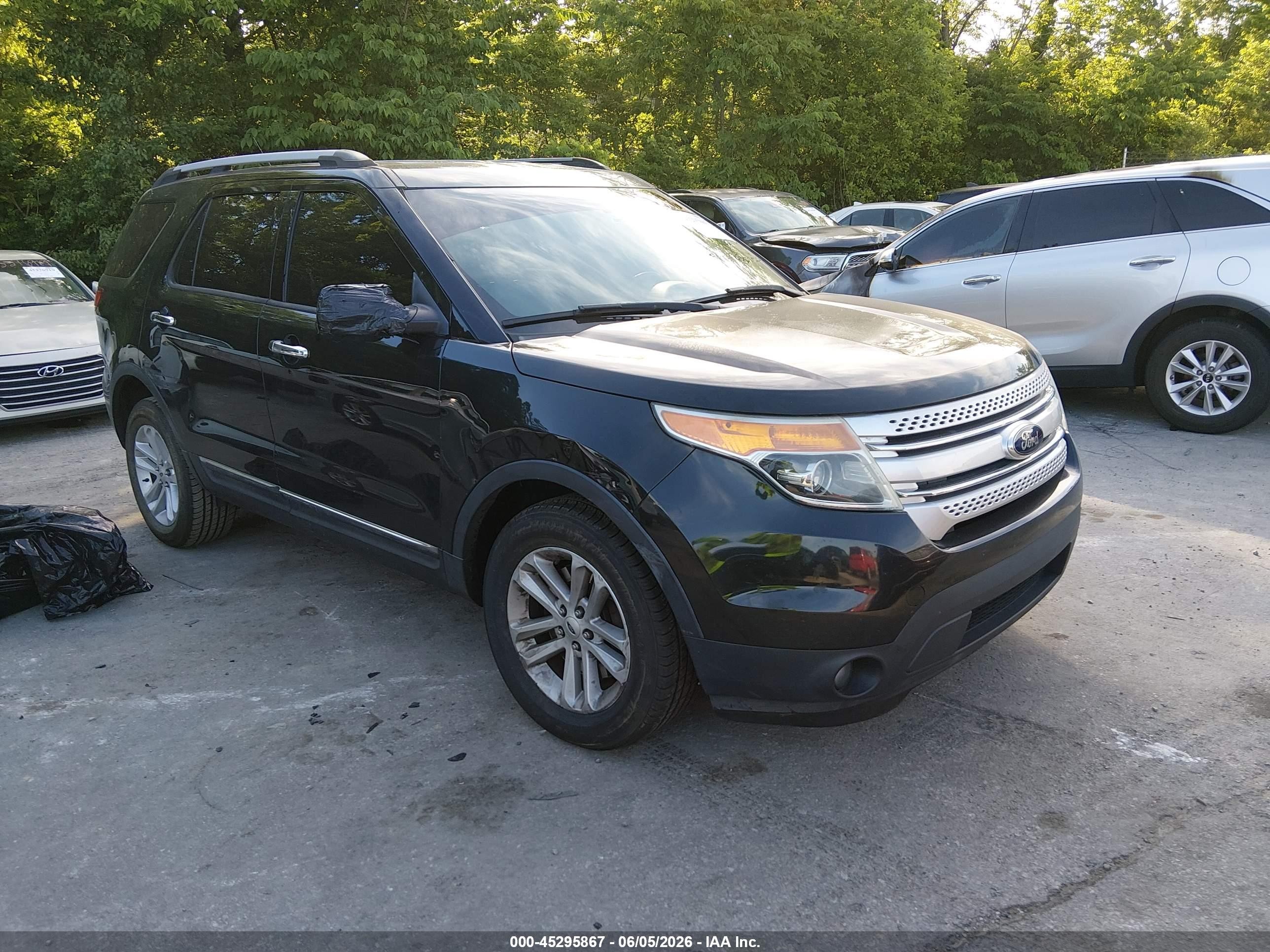 2014 Ford Explorer Xlt Black vin: 1FM5K8D80EGB86096