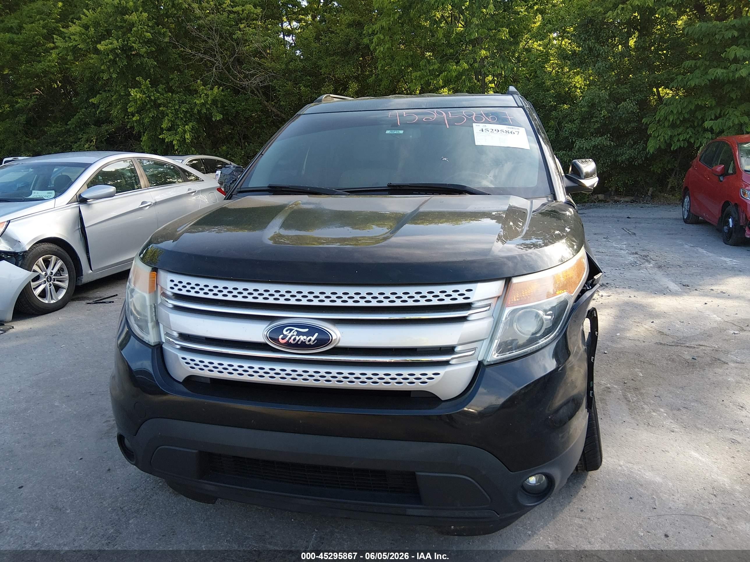2014 Ford Explorer Xlt Black vin: 1FM5K8D80EGB86096