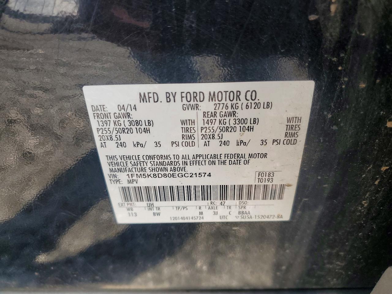 2014 Ford Explorer Xlt Black vin: 1FM5K8D80EGC21574