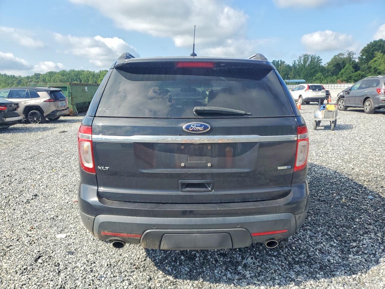 2014 Ford Explorer Xlt Black vin: 1FM5K8D80EGC21574