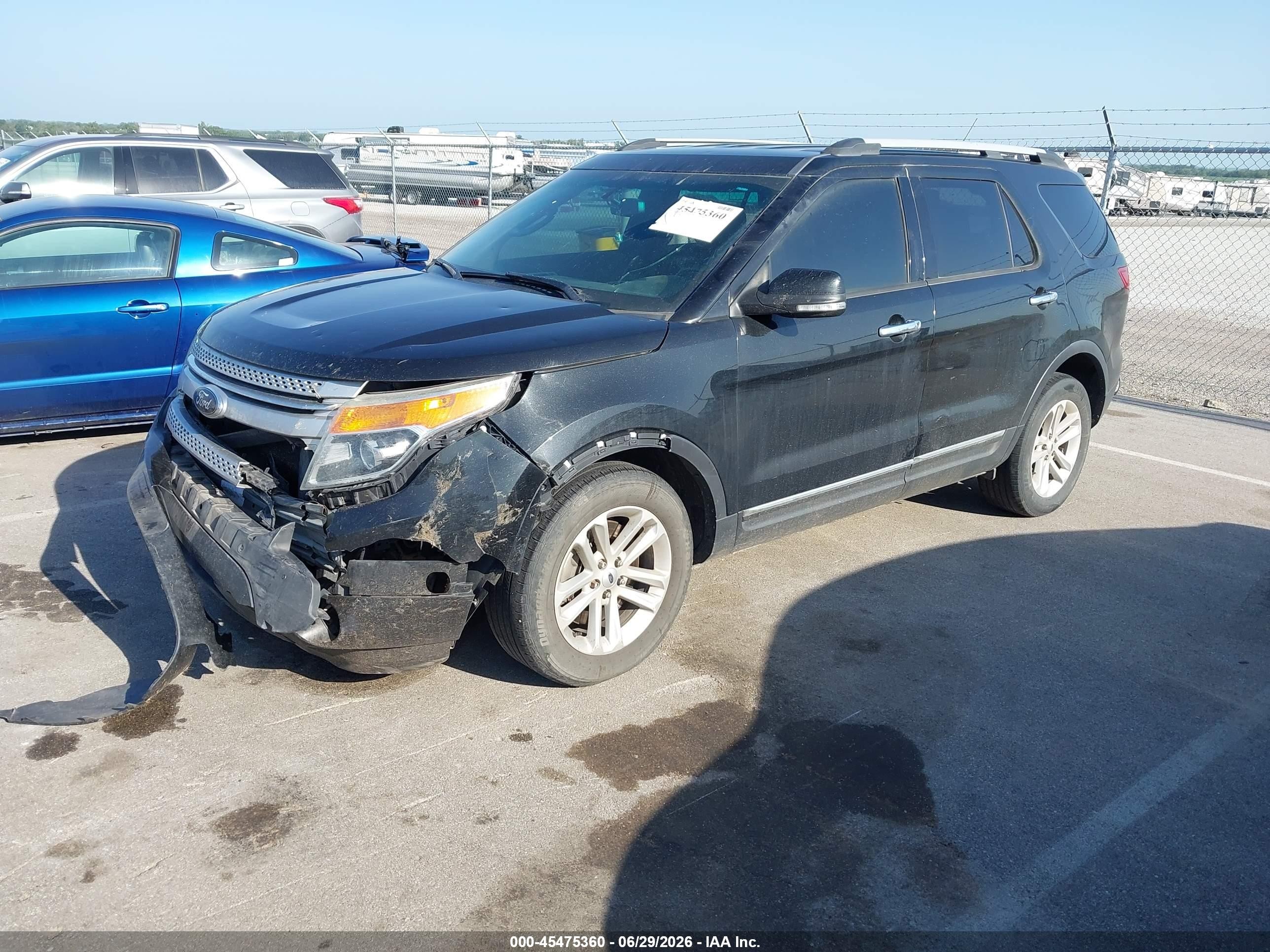 2014 Ford Explorer Xlt Black vin: 1FM5K8D80EGC28184