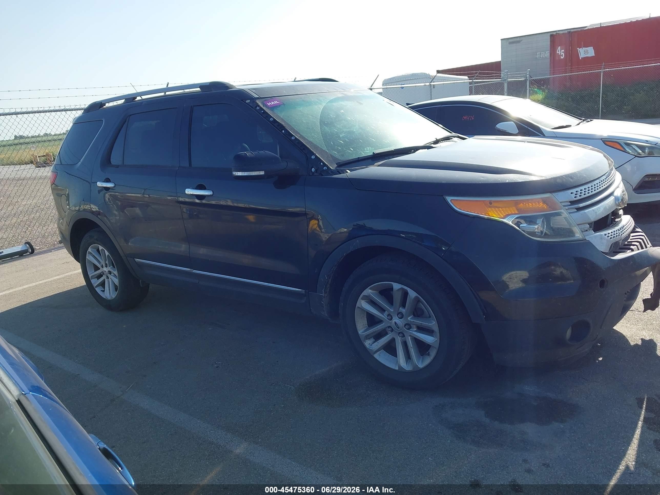 2014 Ford Explorer Xlt Black vin: 1FM5K8D80EGC28184