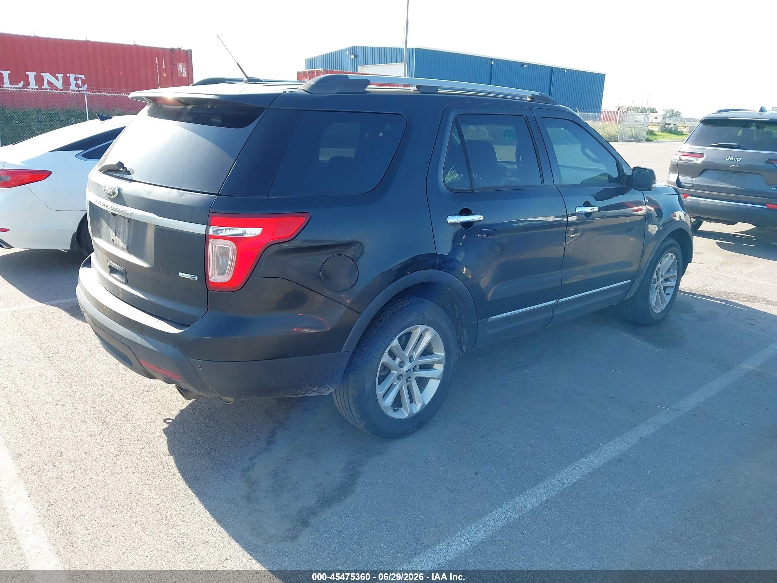 2014 Ford Explorer Xlt Black vin: 1FM5K8D80EGC28184
