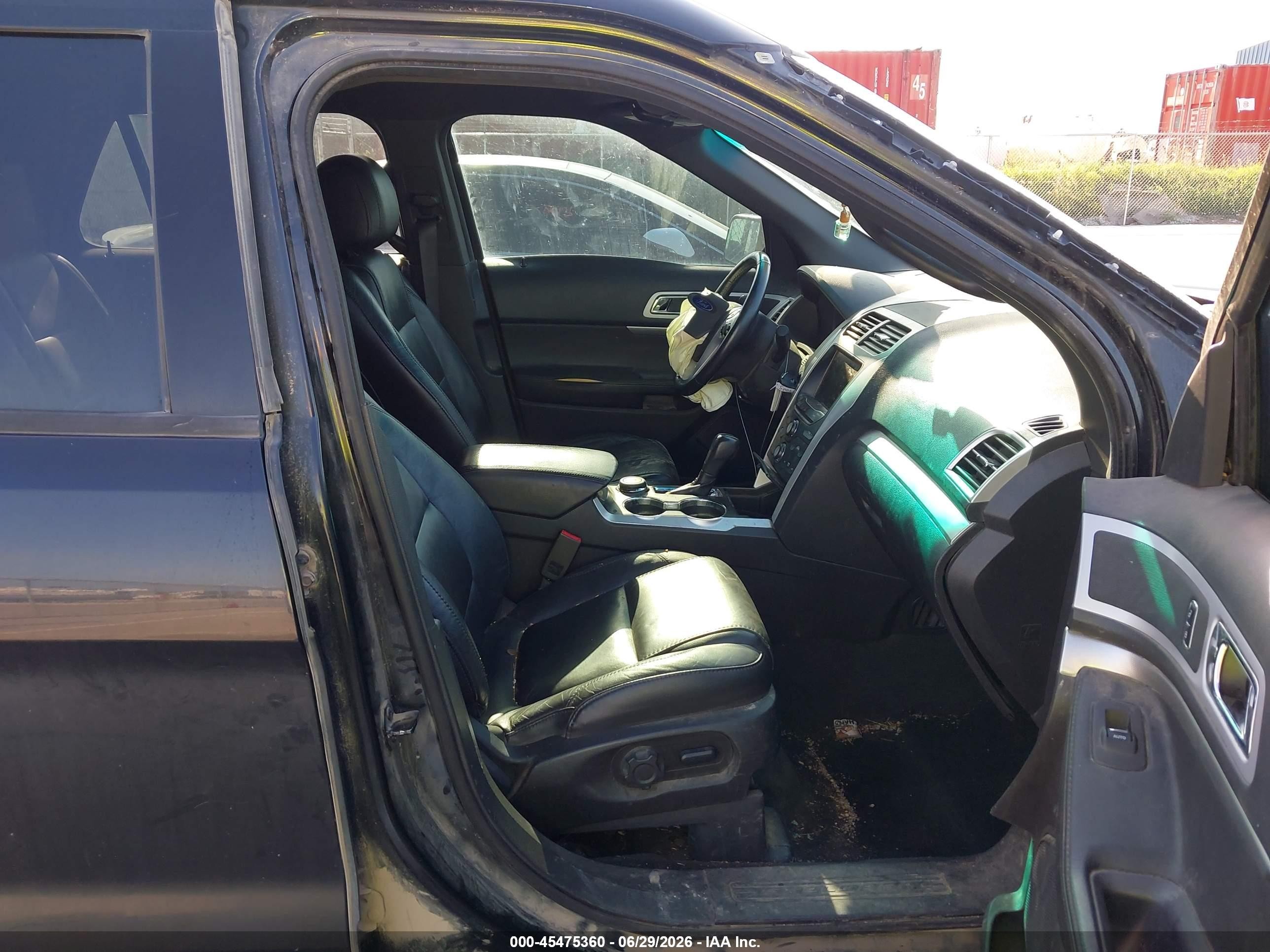 2014 Ford Explorer Xlt Black vin: 1FM5K8D80EGC28184