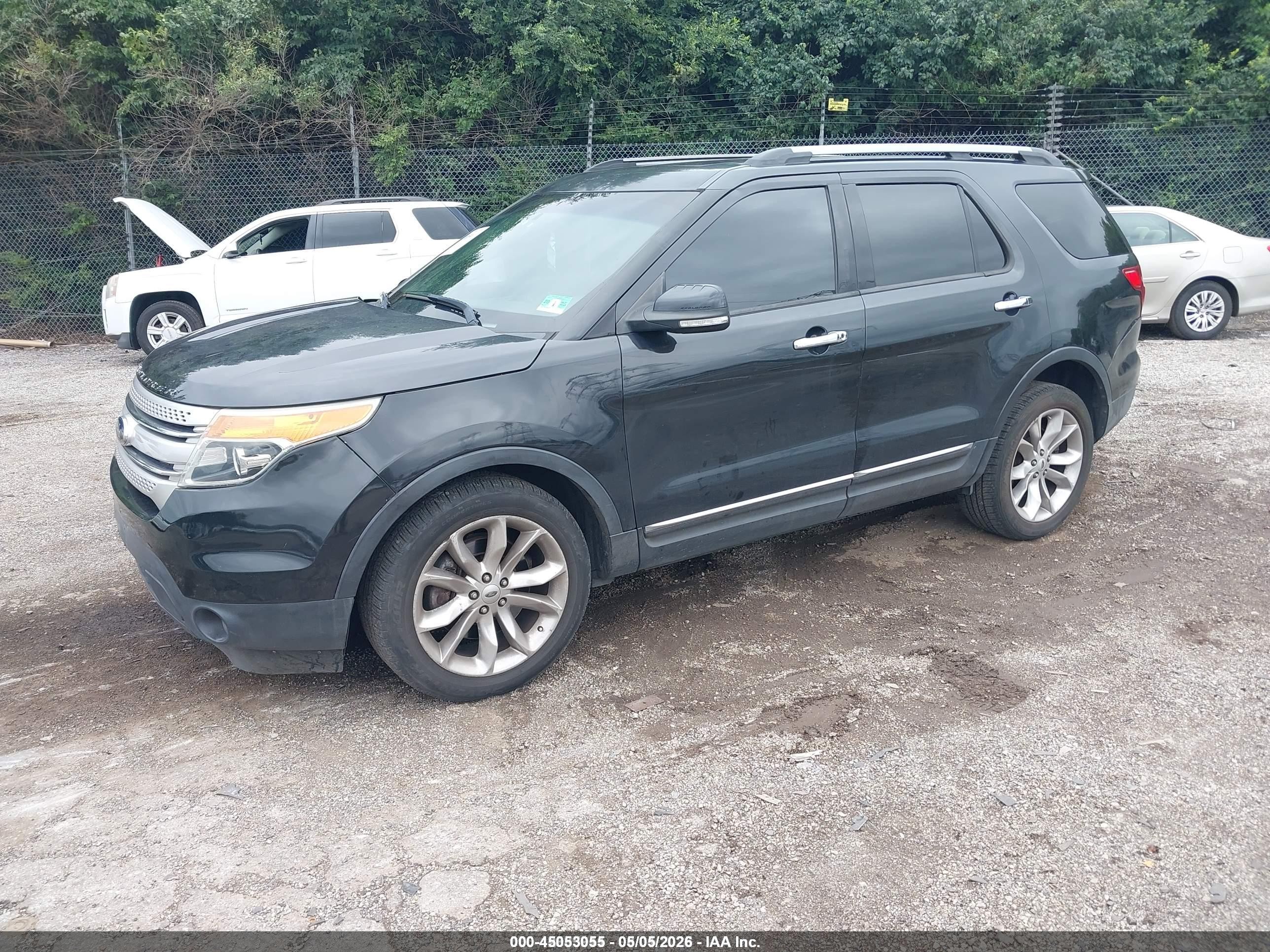 2014 Ford Explorer Xlt Black vin: 1FM5K8D80EGC31540