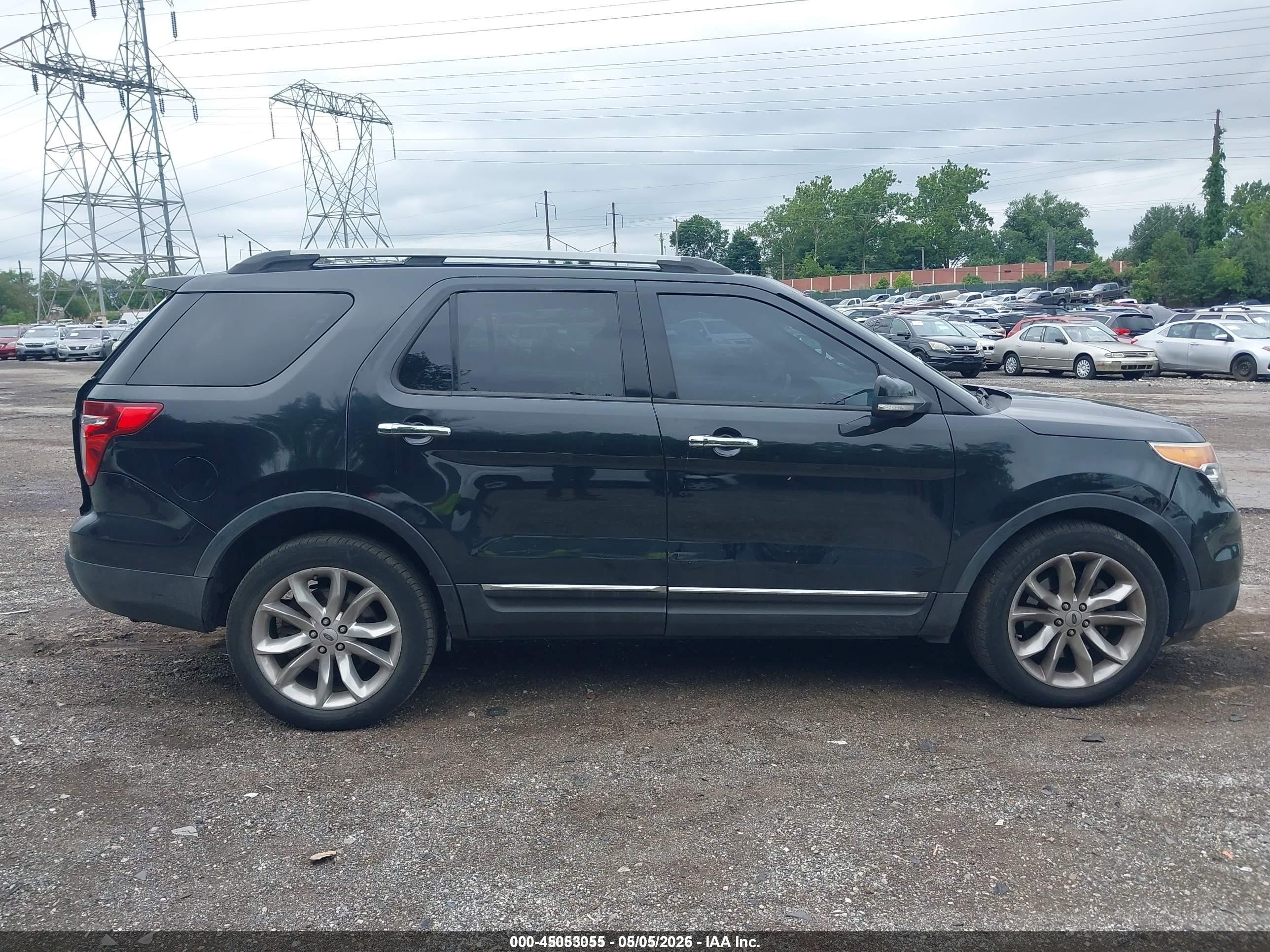 2014 Ford Explorer Xlt Black vin: 1FM5K8D80EGC31540