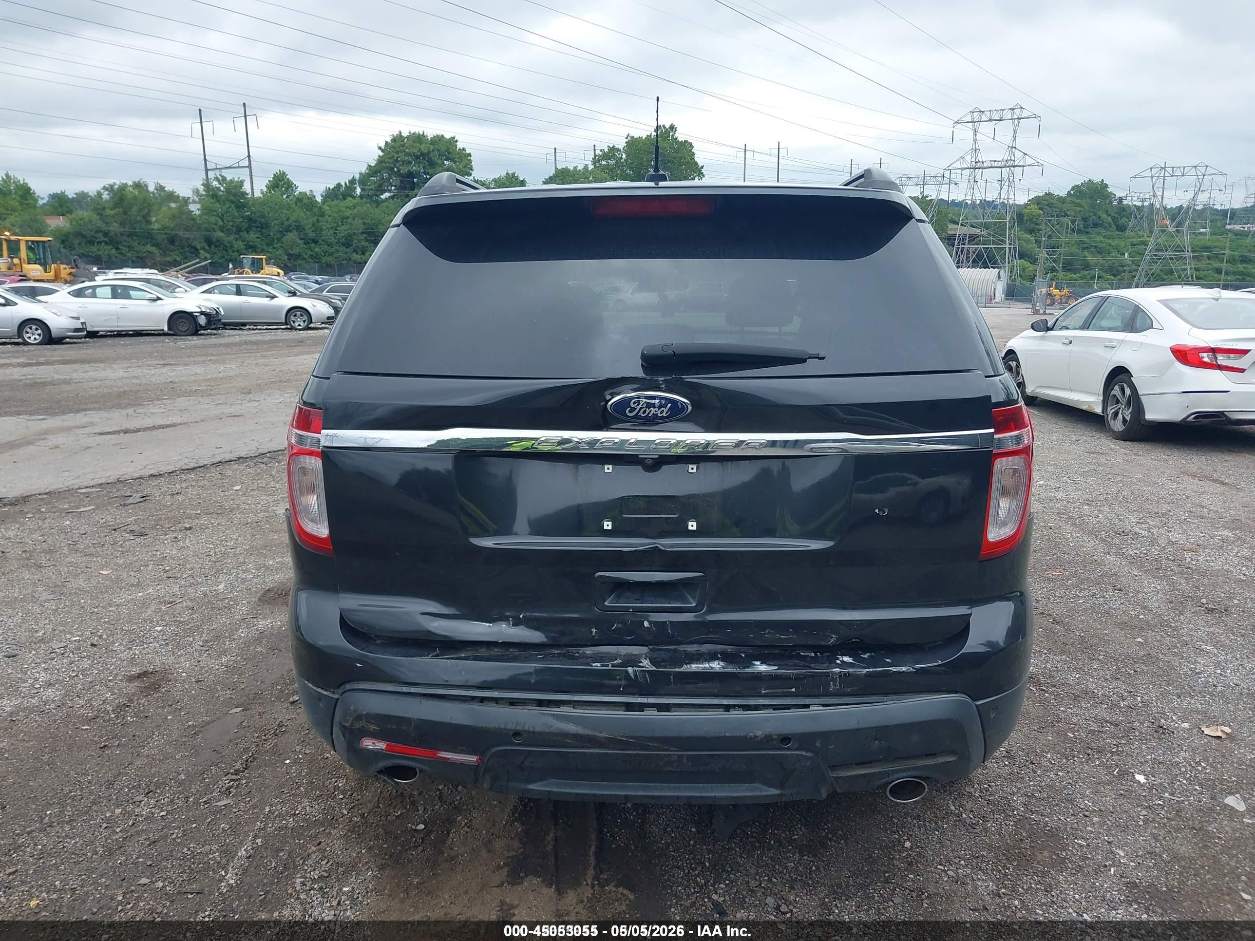 2014 Ford Explorer Xlt Black vin: 1FM5K8D80EGC31540