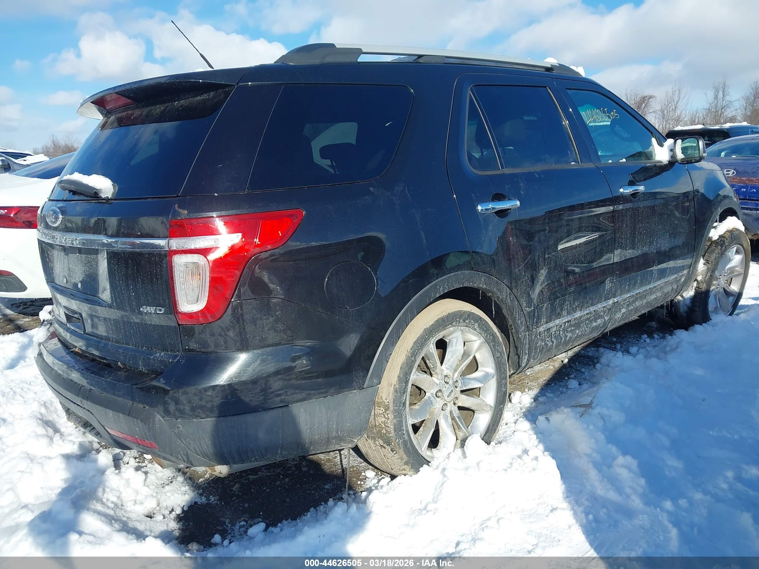 2014 Ford Explorer Xlt Black vin: 1FM5K8D80EGC31859