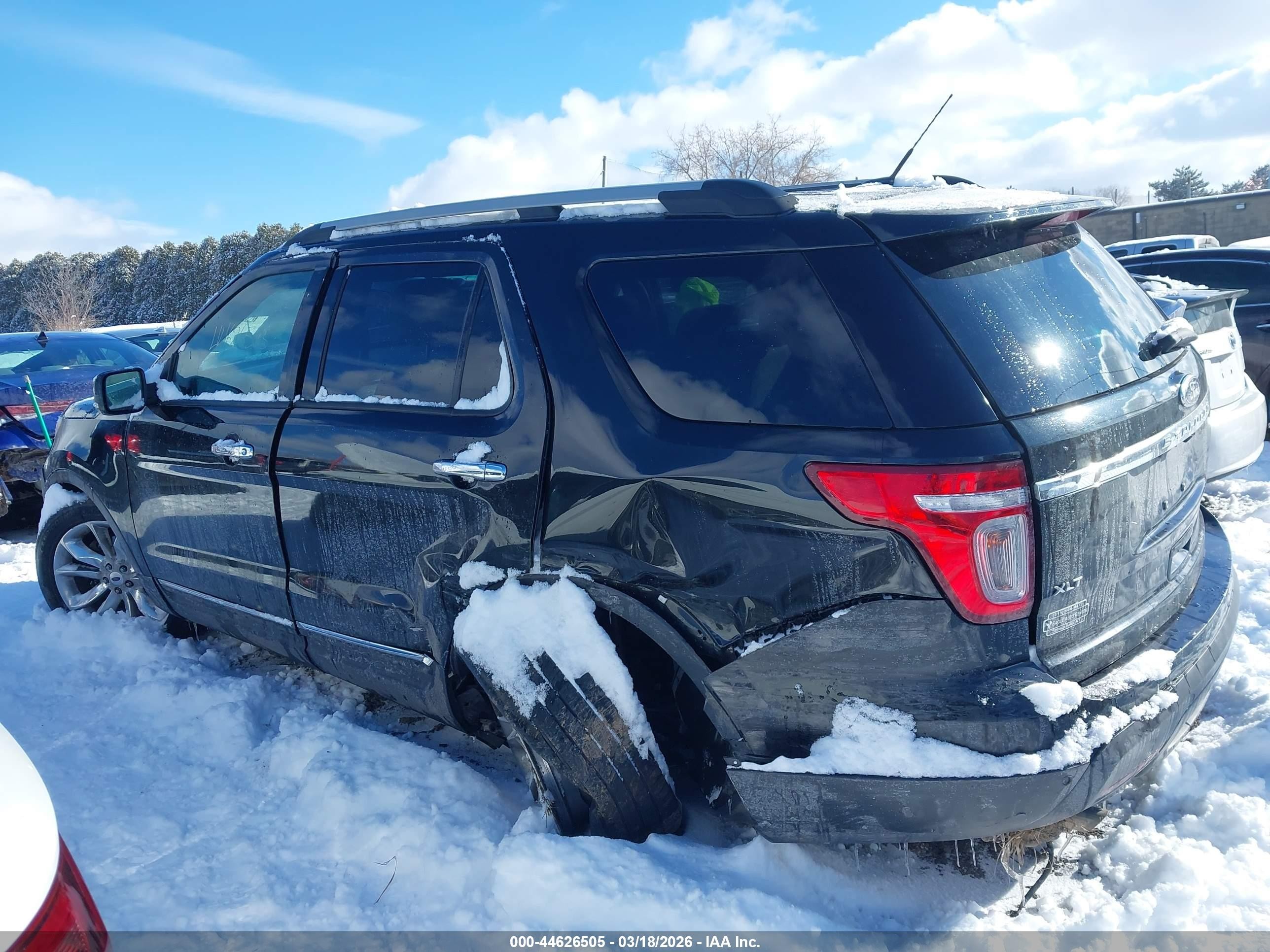 2014 Ford Explorer Xlt Black vin: 1FM5K8D80EGC31859