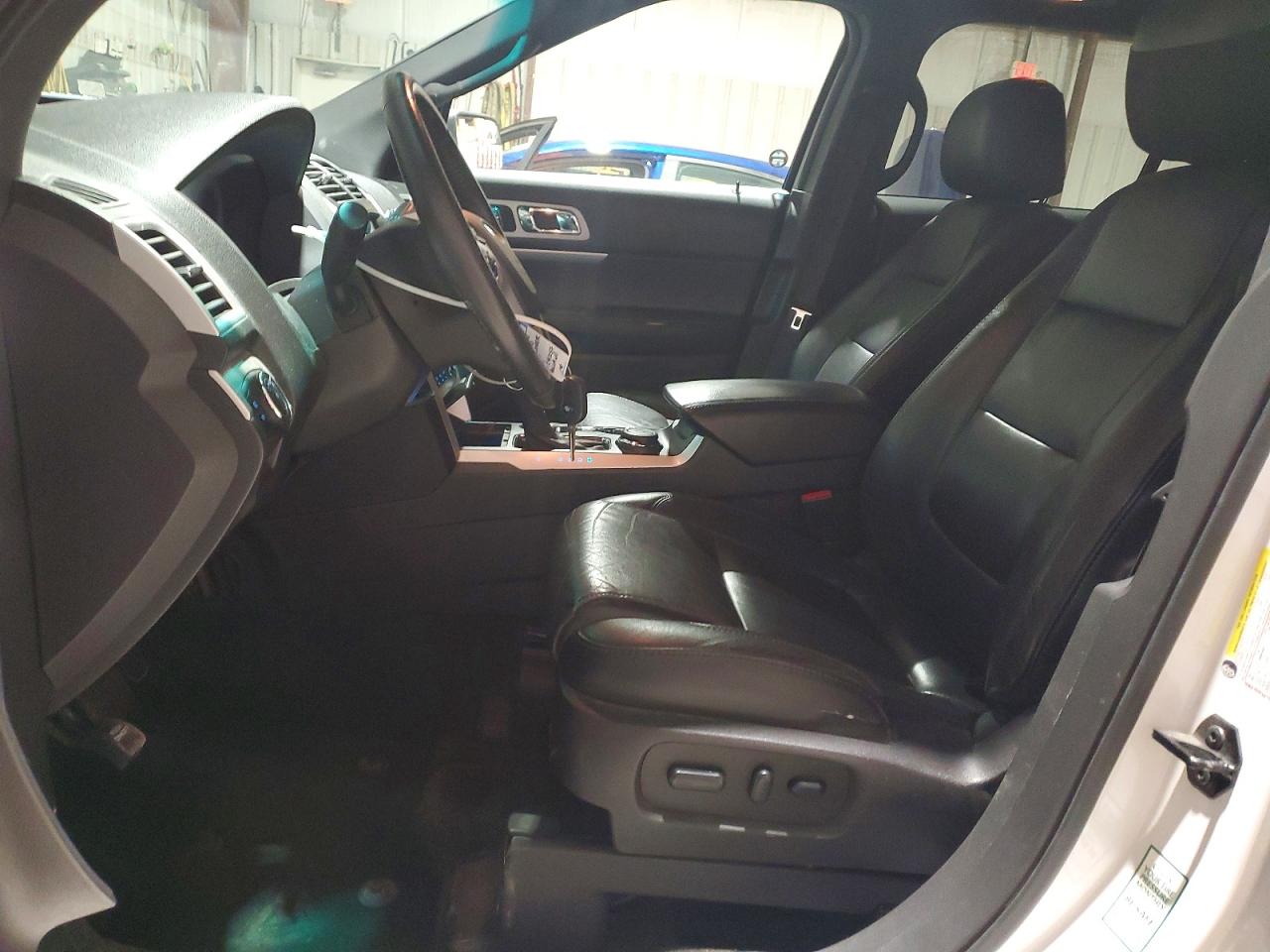 2014 Ford Explorer Xlt White vin: 1FM5K8D80EGC41257