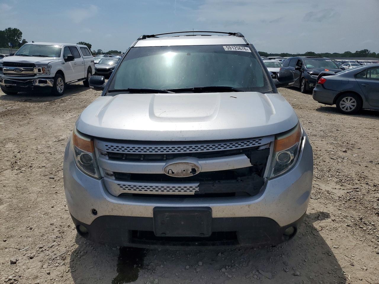 2014 Ford Explorer Xlt Silver vin: 1FM5K8D80EGC56163