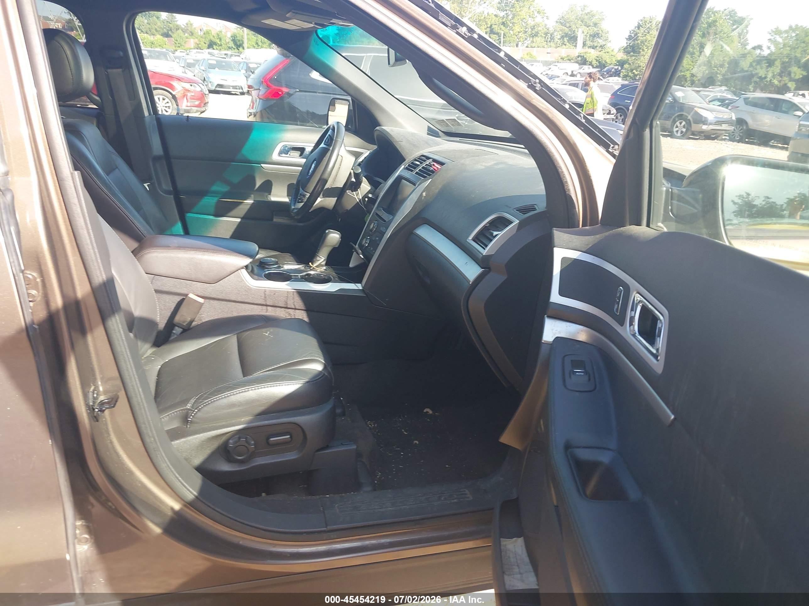 2015 Ford Explorer Xlt Коричневый vin: 1FM5K8D80FGA50147