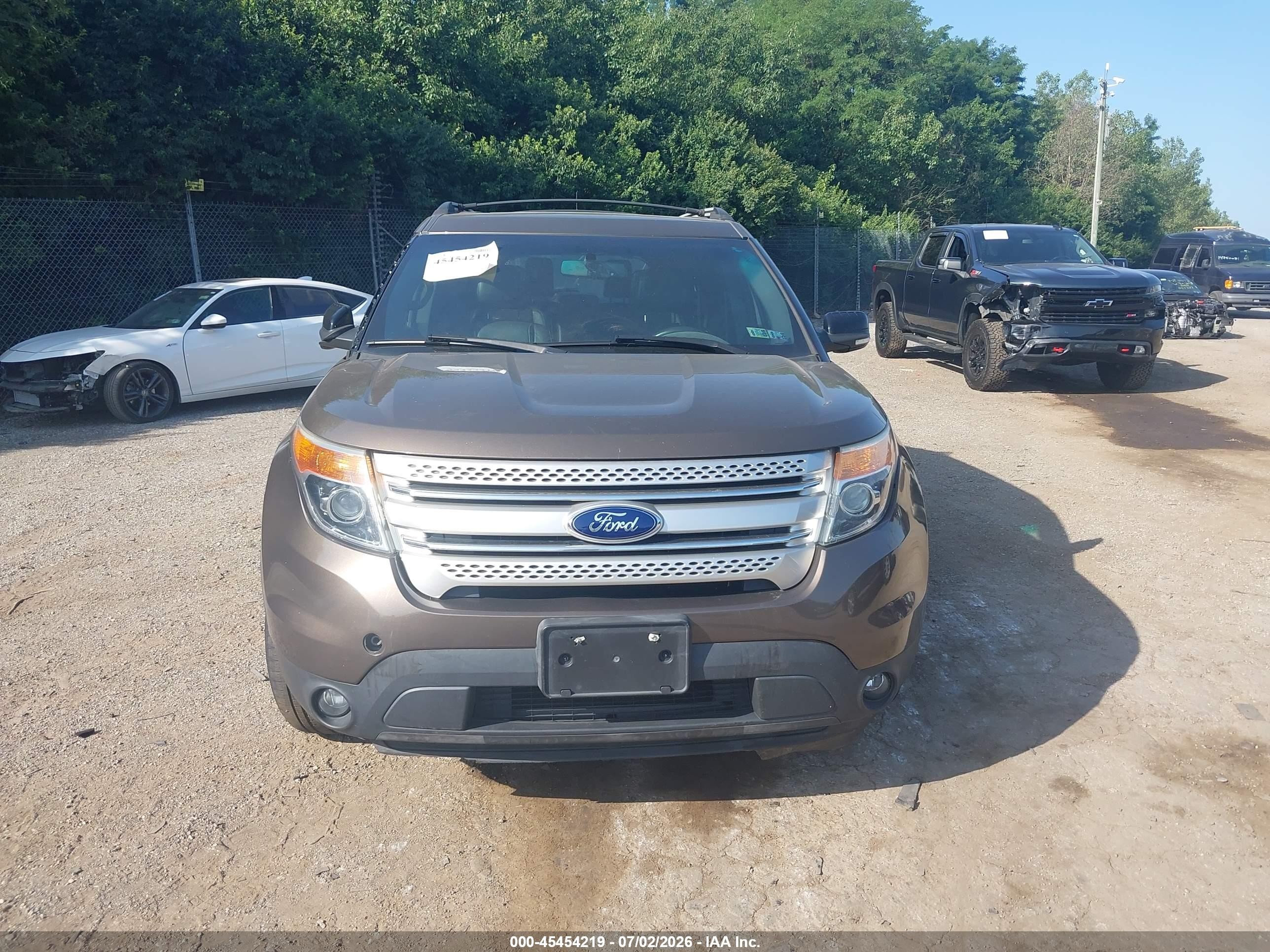 2015 Ford Explorer Xlt Коричневый vin: 1FM5K8D80FGA50147