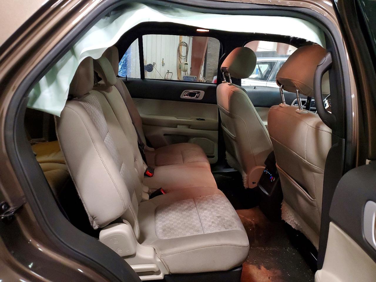 2015 Ford Explorer Xlt Brown vin: 1FM5K8D80FGA56661