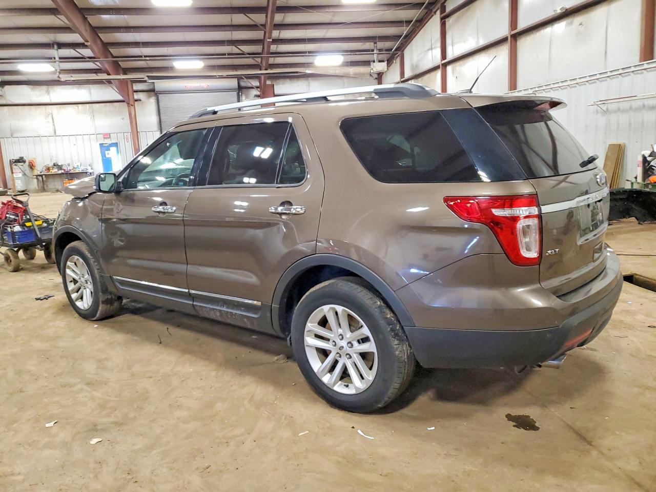 2015 Ford Explorer Xlt Brown vin: 1FM5K8D80FGA56661