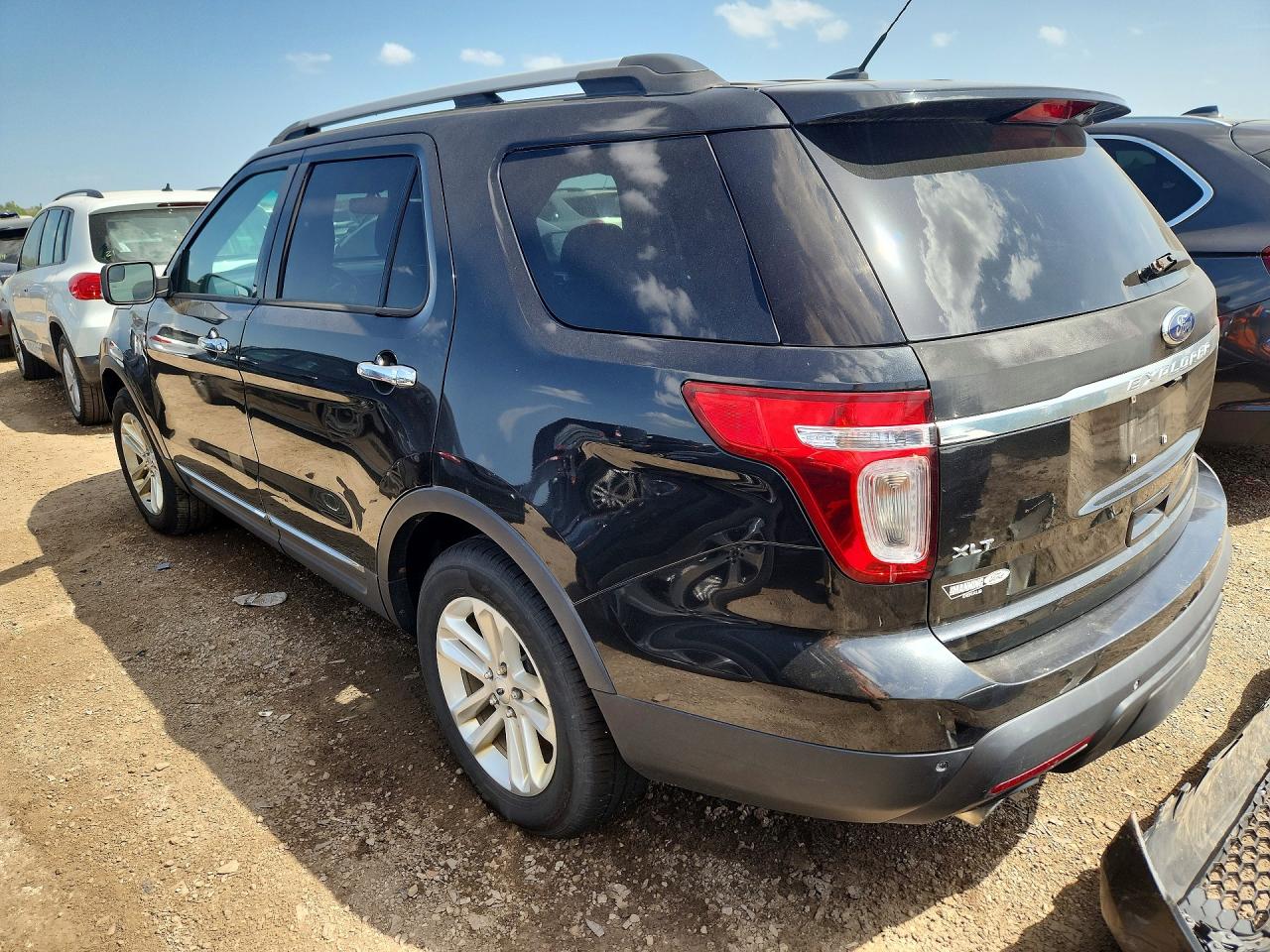 2015 Ford Explorer Xlt Black vin: 1FM5K8D80FGA58183