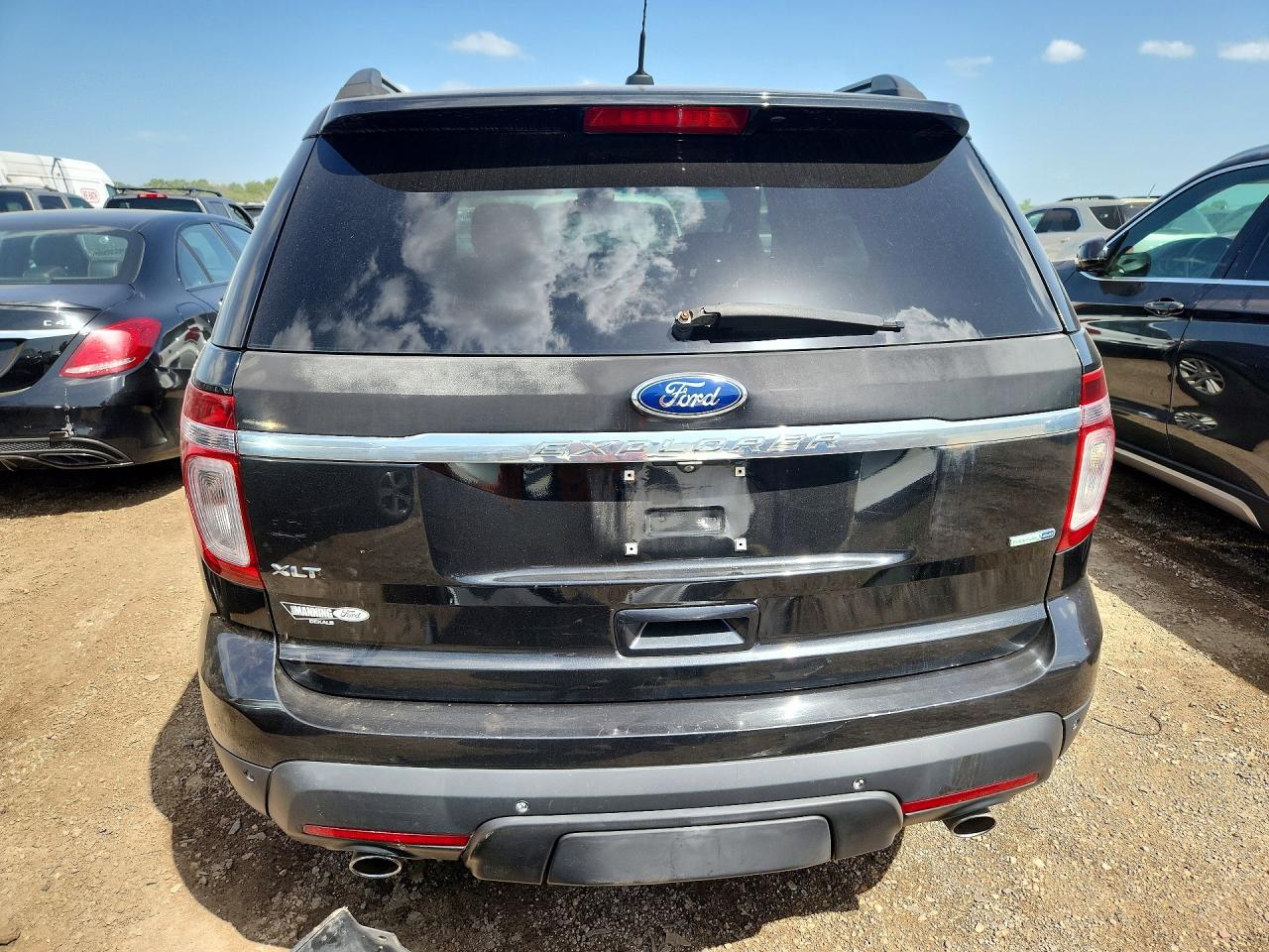 2015 Ford Explorer Xlt Black vin: 1FM5K8D80FGA58183